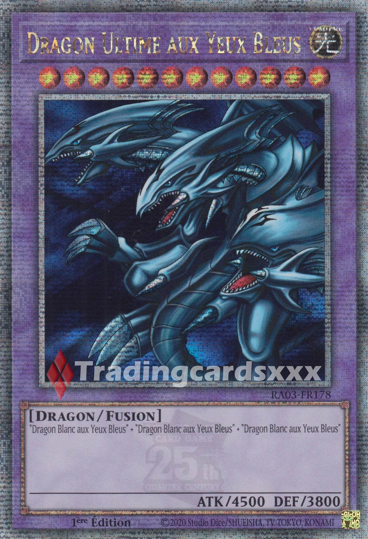 Yu-Gi-Oh! Dragon Ultime aux Yeux Bleus : RA03-FR178