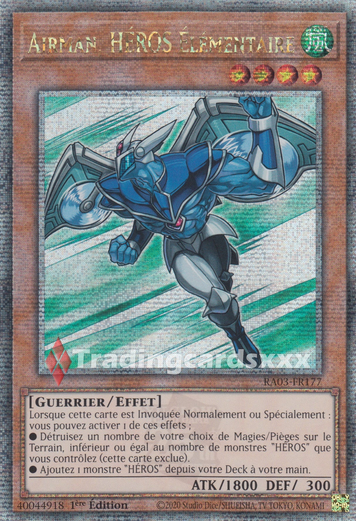 Yu-Gi-Oh! Airman, HÉROS Élémentaire : RA03-FR177