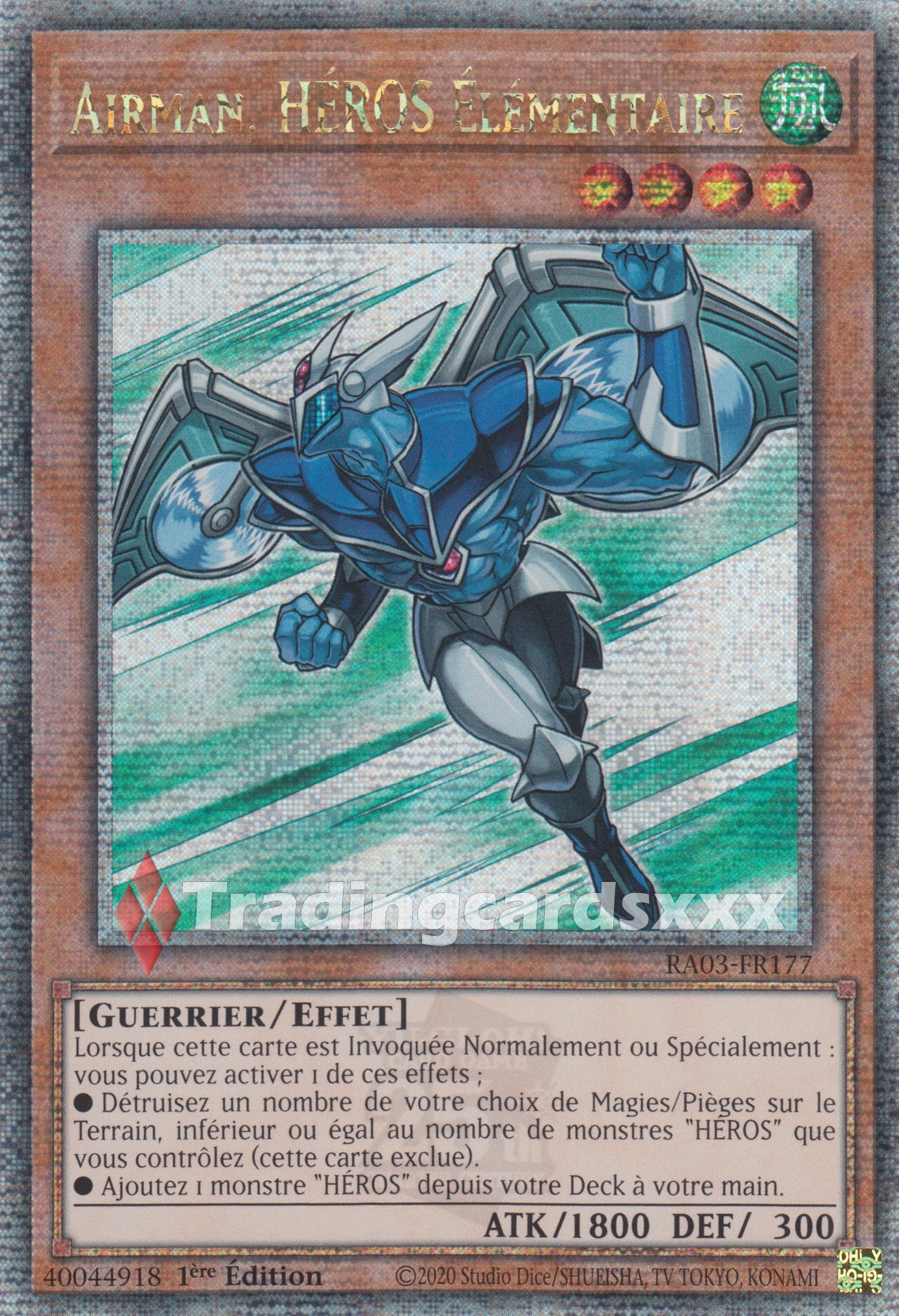 Yu-Gi-Oh! Airman, HÉROS Élémentaire : RA03-FR177