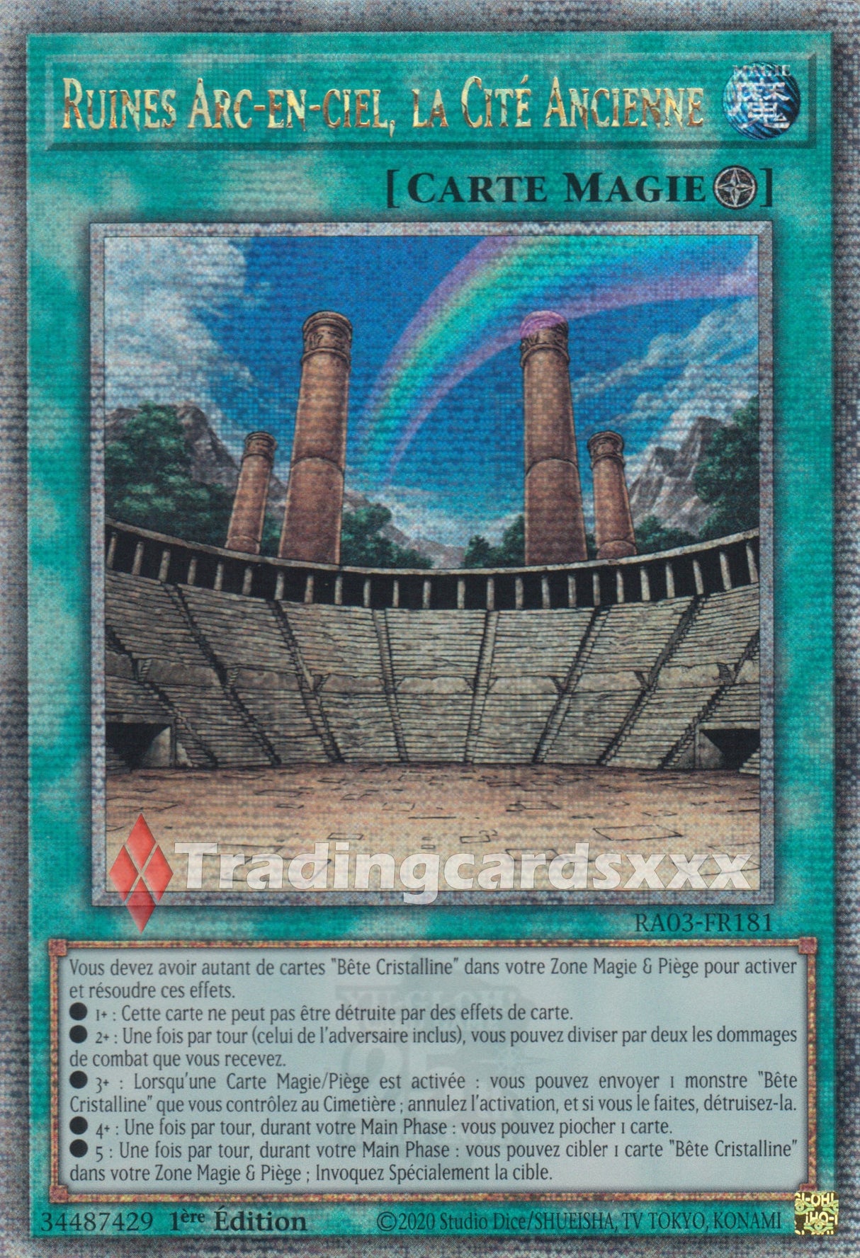 Yu-Gi-Oh! Ruines Arc-en-ciel, la Cité Ancienne : RA03-FR181