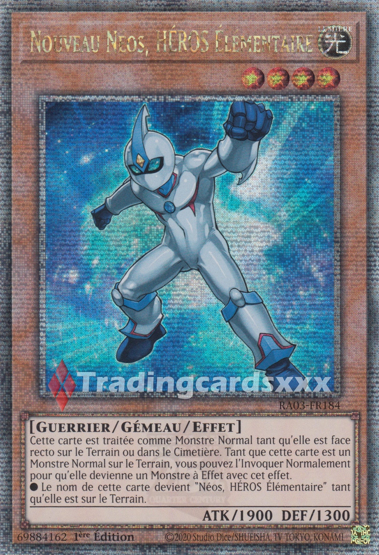 Yu-Gi-Oh! Nouveau Néos, HÉROS Élémentaire : RA03-FR184