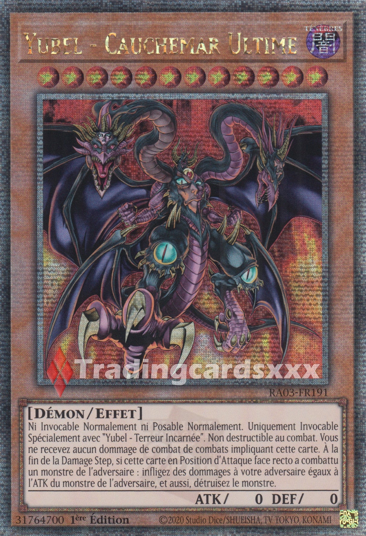 Yu-Gi-Oh! Yubel - Cauchemar Ultime : RA03-FR191