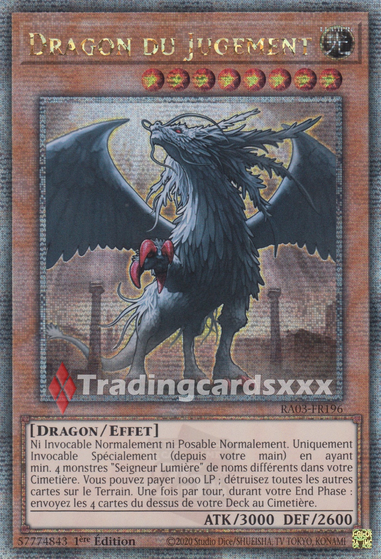Yu-Gi-Oh! Dragon du Jugement : RA03-FR196