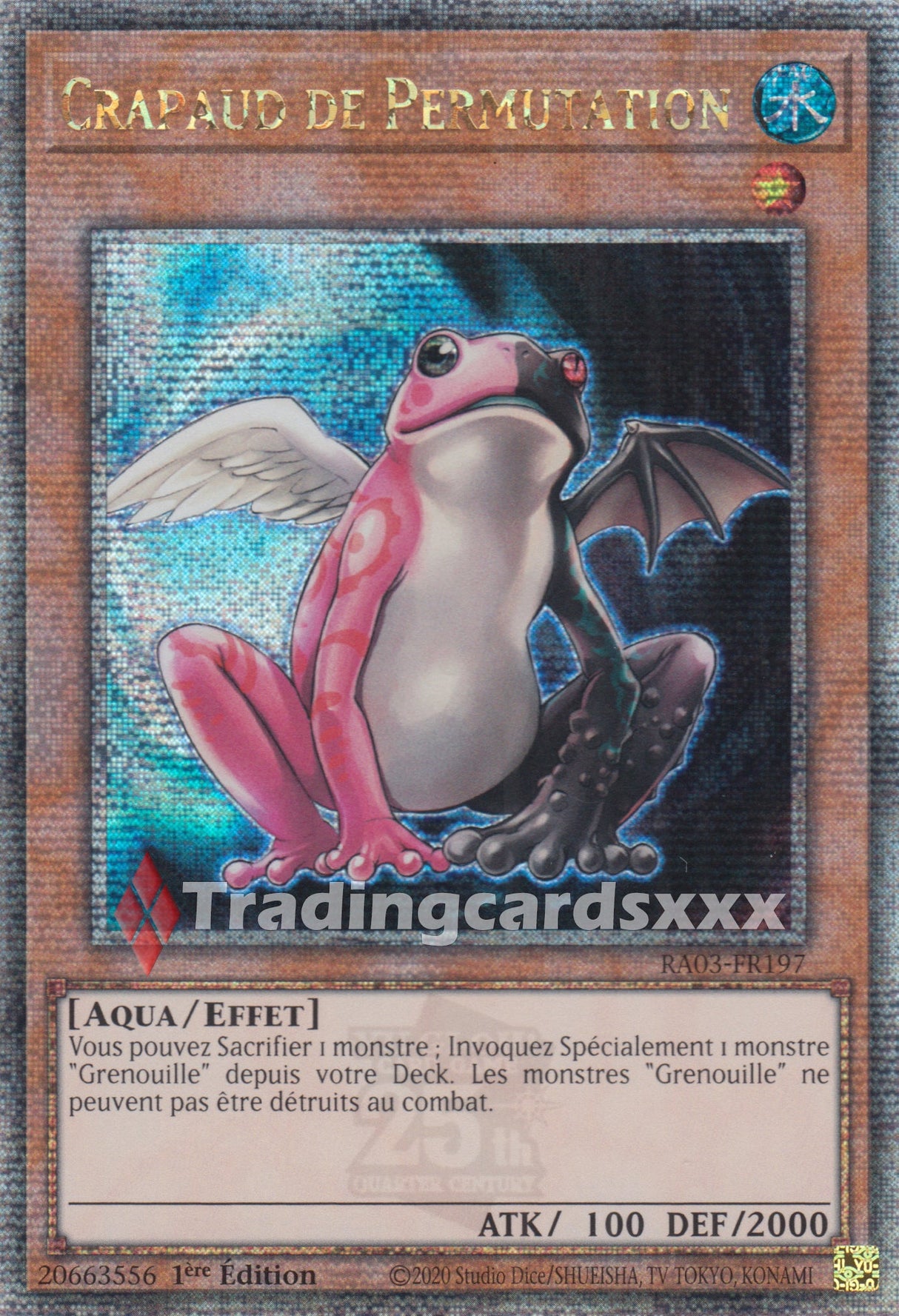 Yu-Gi-Oh! Crapaud de Permutation : RA03-FR197