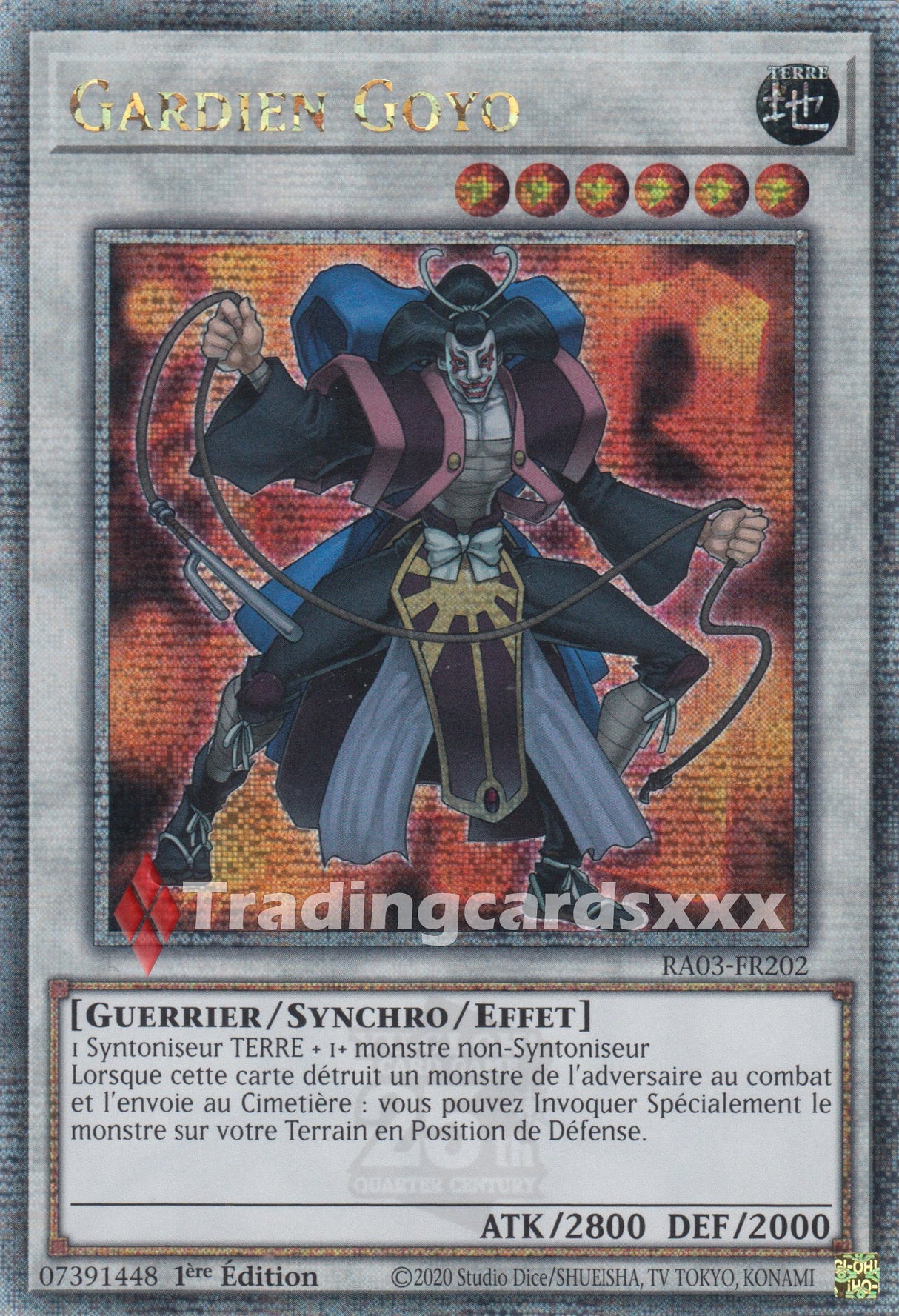 Yu-Gi-Oh! Gardien Goyo : RA03-FR202