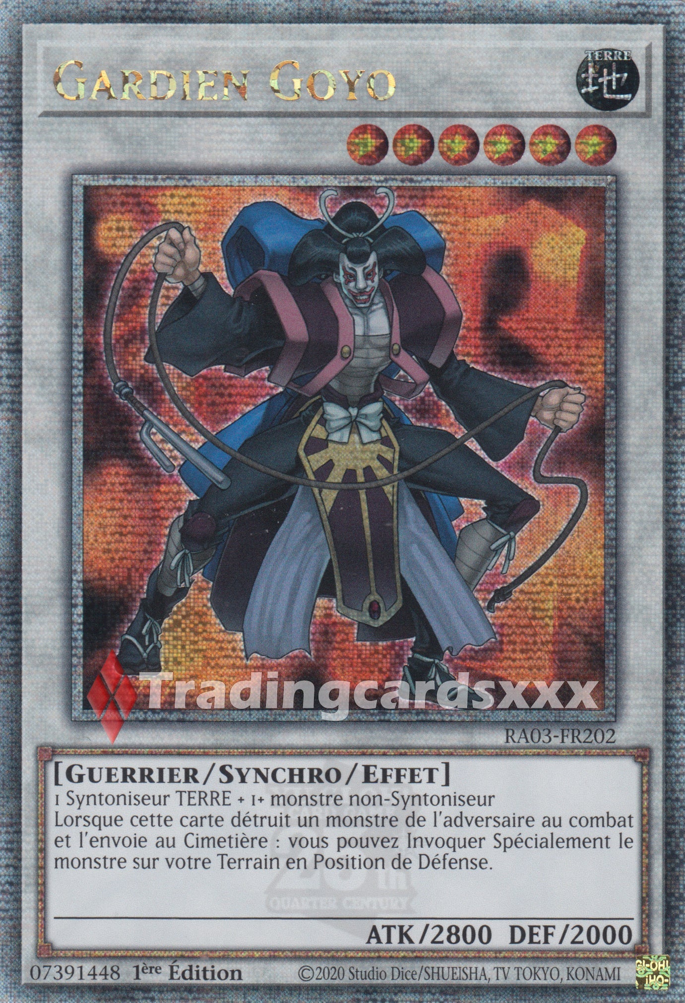 Yu-Gi-Oh! Gardien Goyo : RA03-FR202