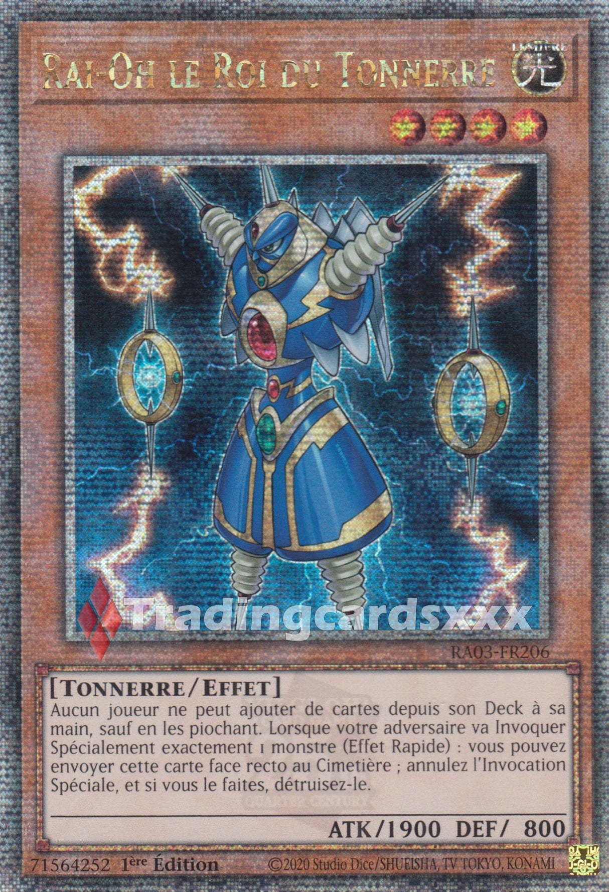 Yu-Gi-Oh! Rai-Oh le Roi du Tonnerre : RA03-FR206