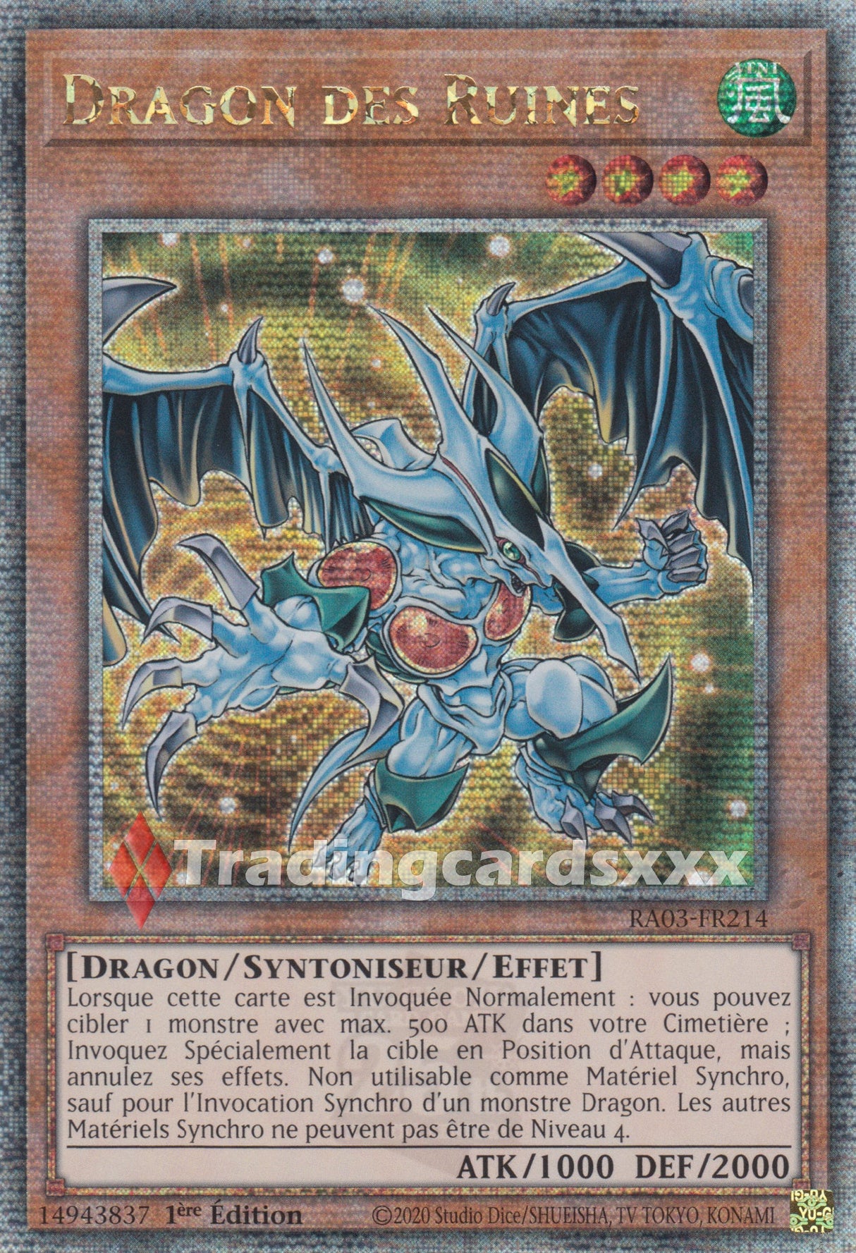 Yu-Gi-Oh! Dragon des Ruines : RA03-FR214