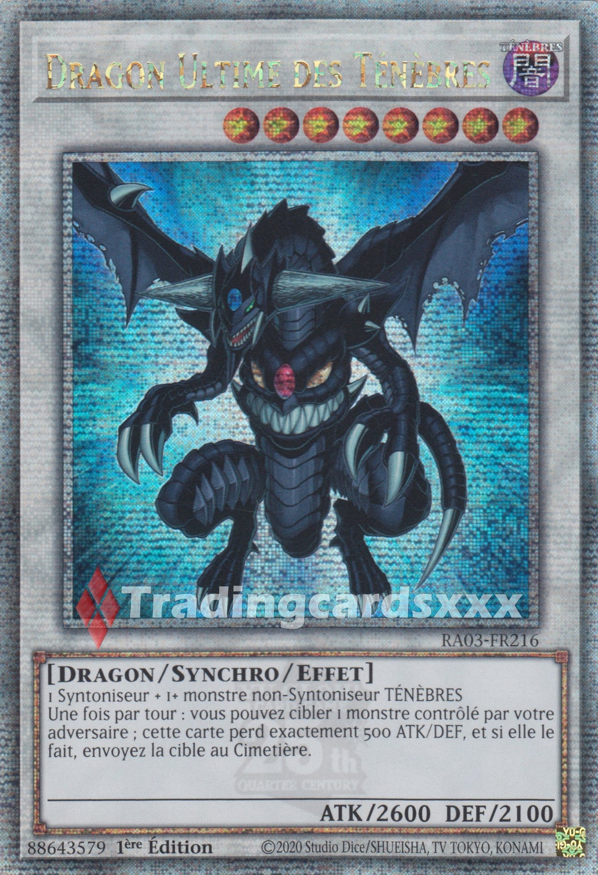 Yu-Gi-Oh! Dragon Ultime des Ténèbres : RA03-FR216