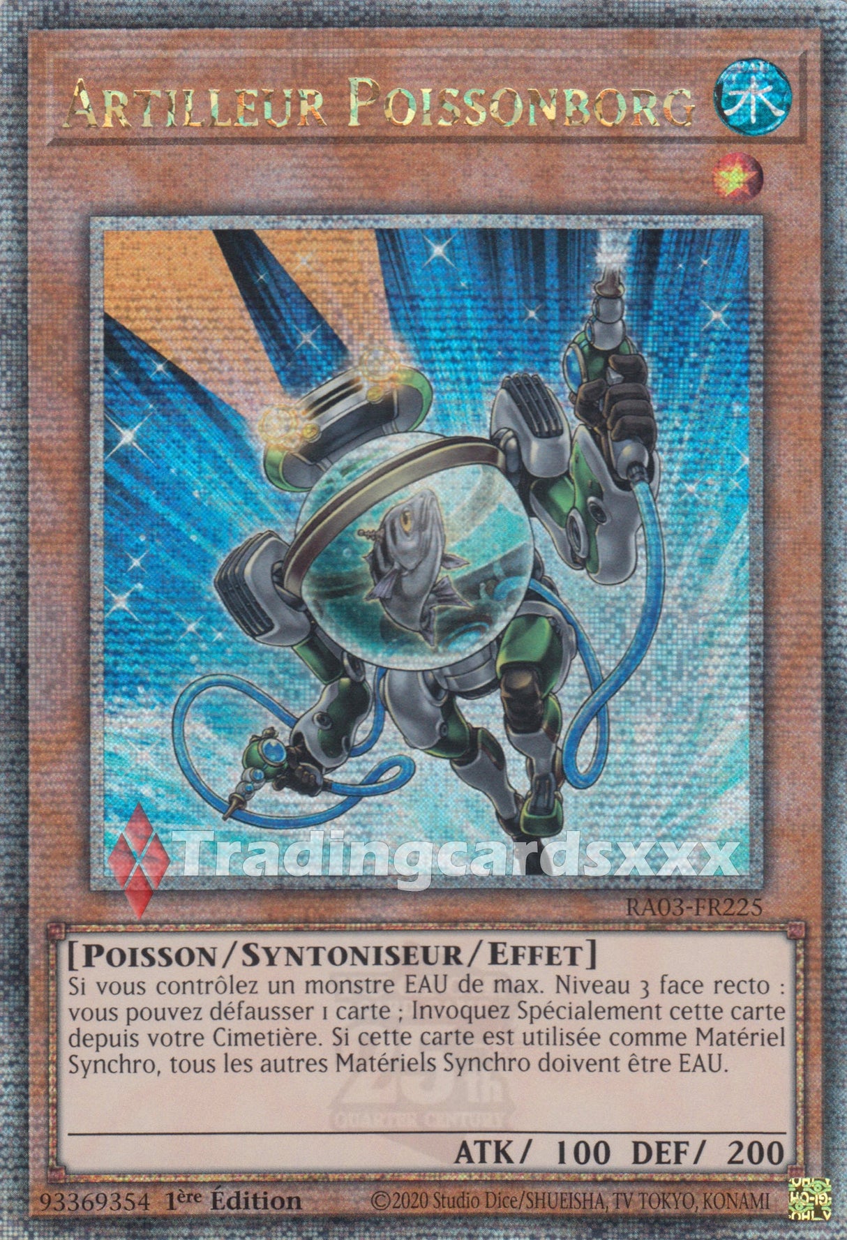 Yu-Gi-Oh! Artilleur Poissonborg : RA03-FR225