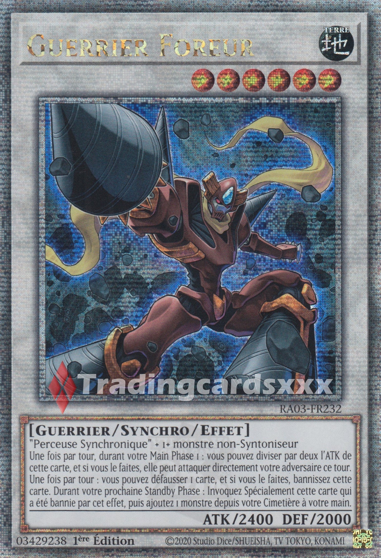 Yu-Gi-Oh! Guerrier Foreur : RA03-FR232