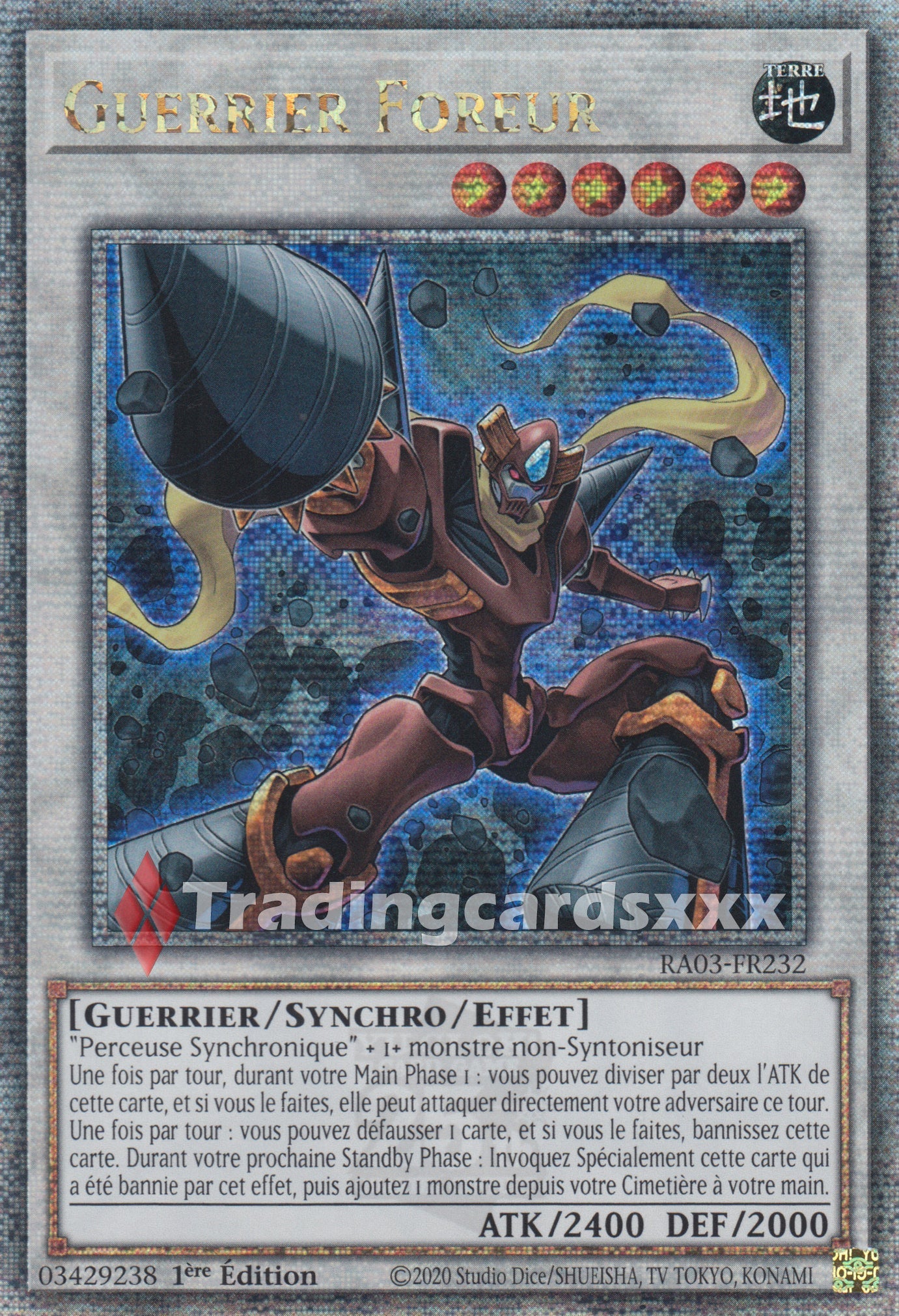 Yu-Gi-Oh! Guerrier Foreur : RA03-FR232