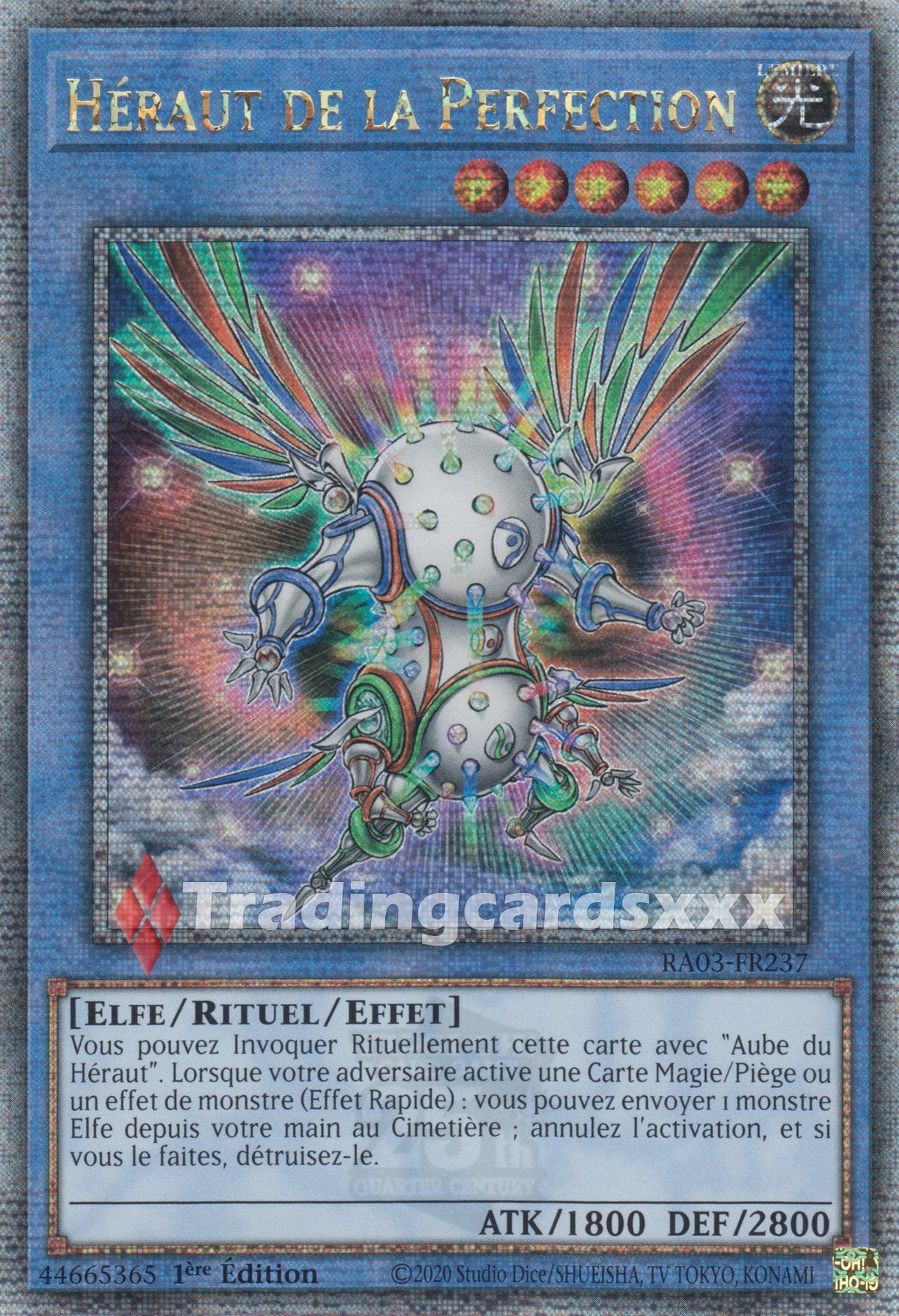 Yu-Gi-Oh! Héraut de la Perfection : RA03-FR237