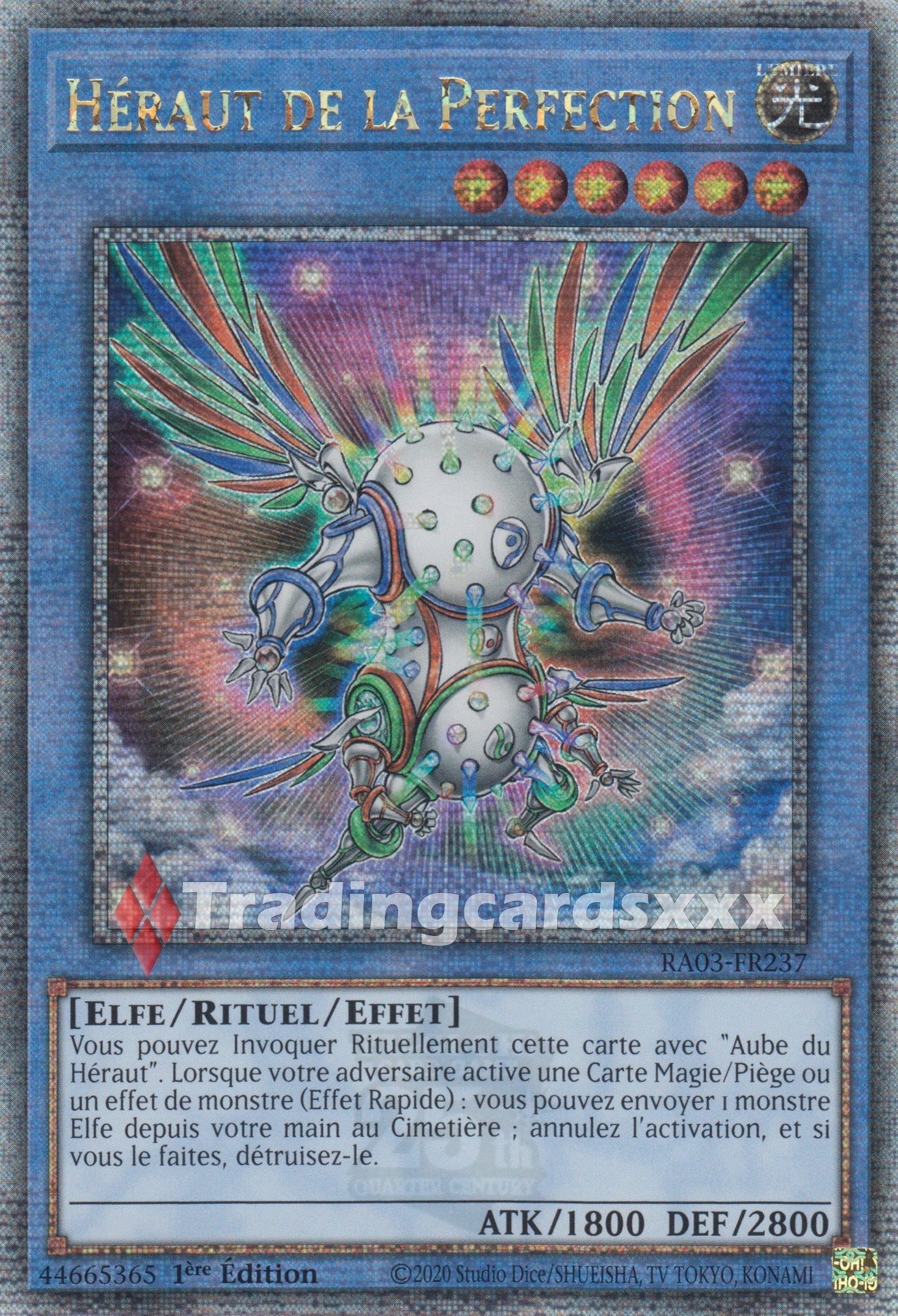 Yu-Gi-Oh! Héraut de la Perfection : RA03-FR237