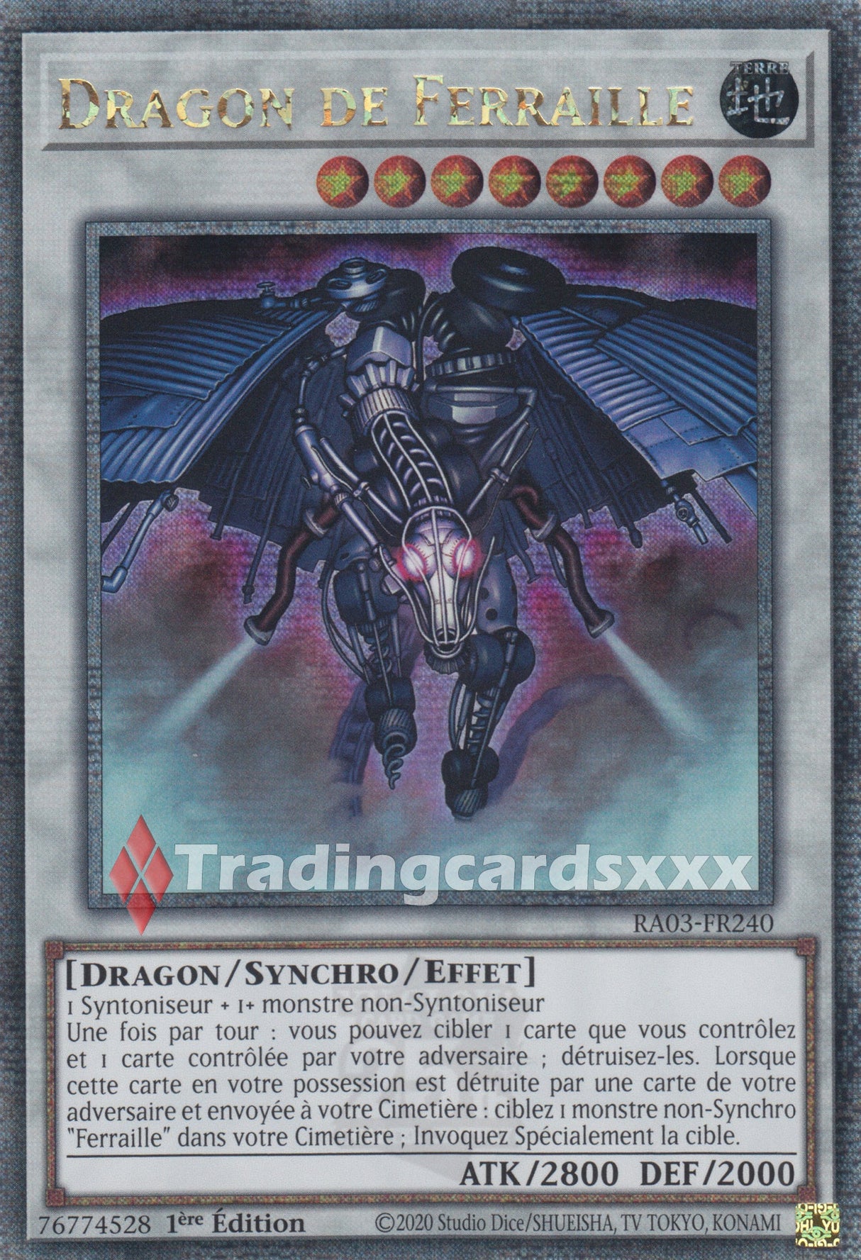 Yu-Gi-Oh! Dragon de Ferraille : RA03-FR240