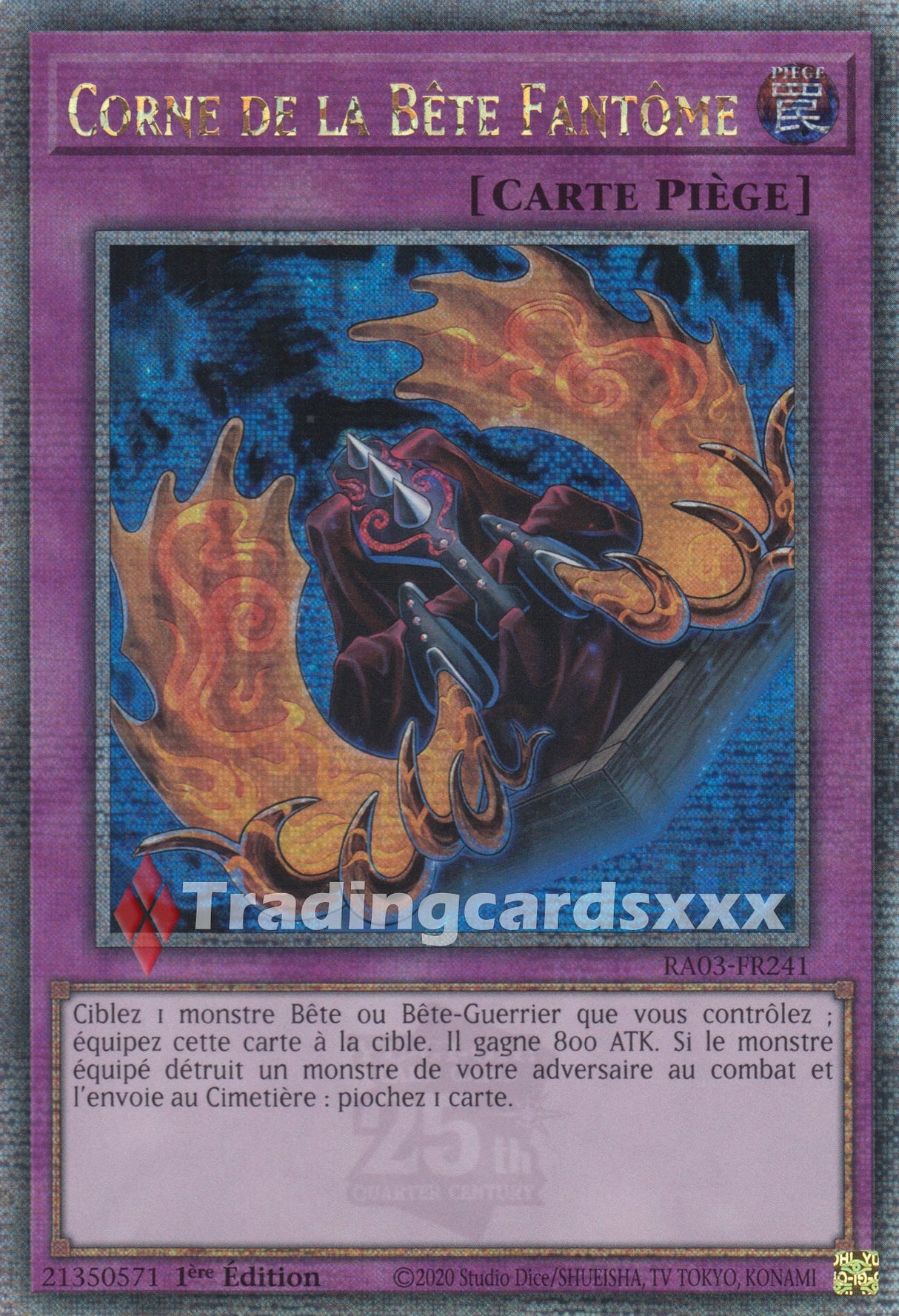 Yu-Gi-Oh! Corne de la Bête Fantôme : RA03-FR241