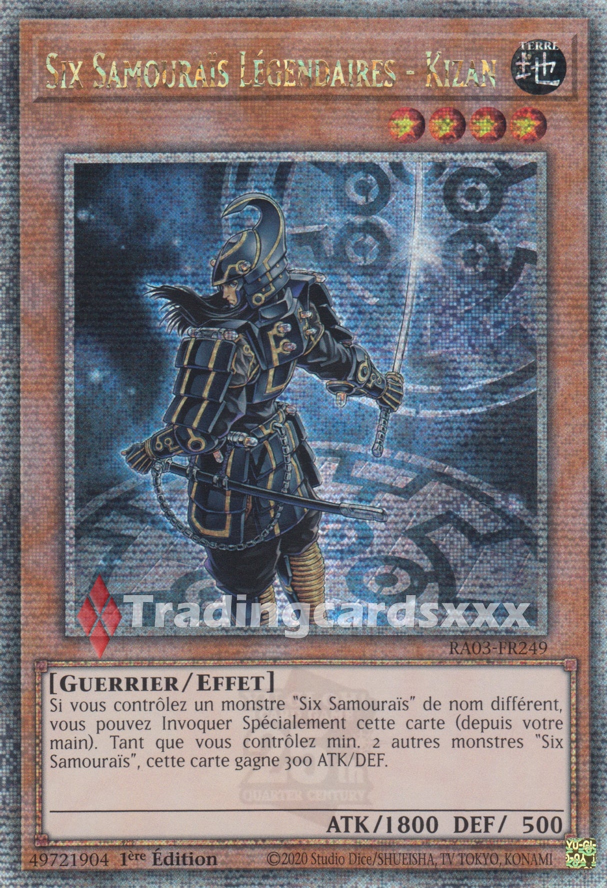 Yu-Gi-Oh! Six Samouraïs Légendaires - Kizan : RA03-FR249