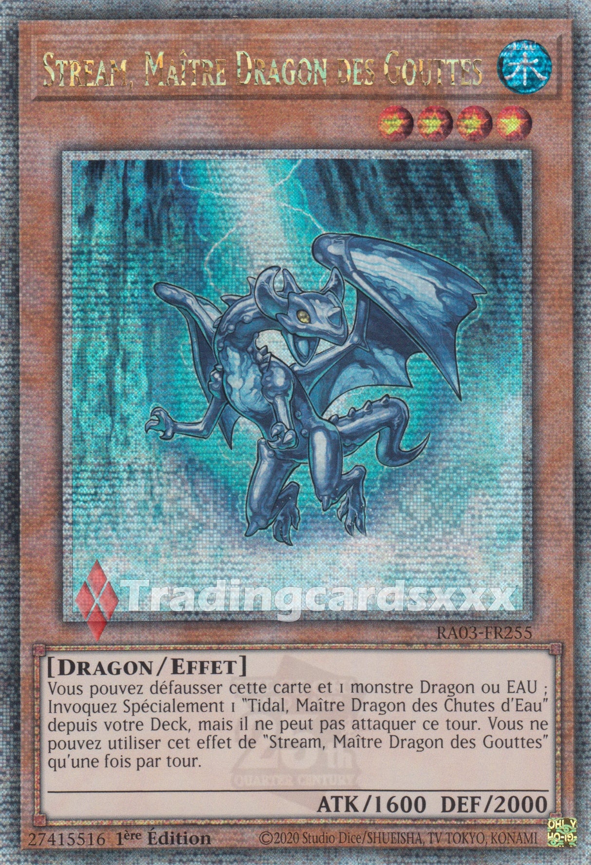 Yu-Gi-Oh! Stream, Maître Dragon des Gouttes : RA03-FR255