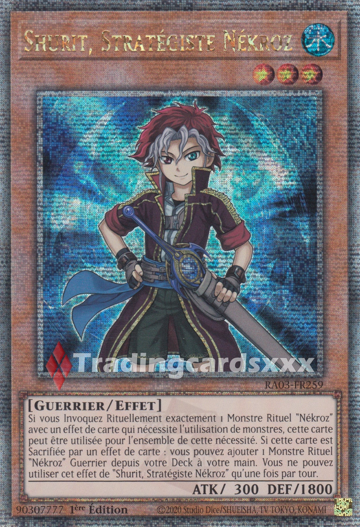 Yu-Gi-Oh! Shurit, Stratégiste Nékroz : RA03-FR259