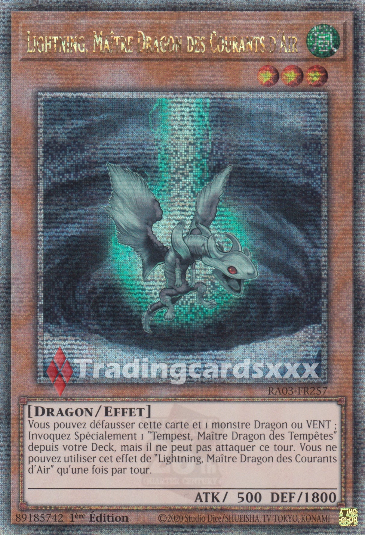 Yu-Gi-Oh! Lightning, Maître Dragon des Courants d'Air : RA03-FR257