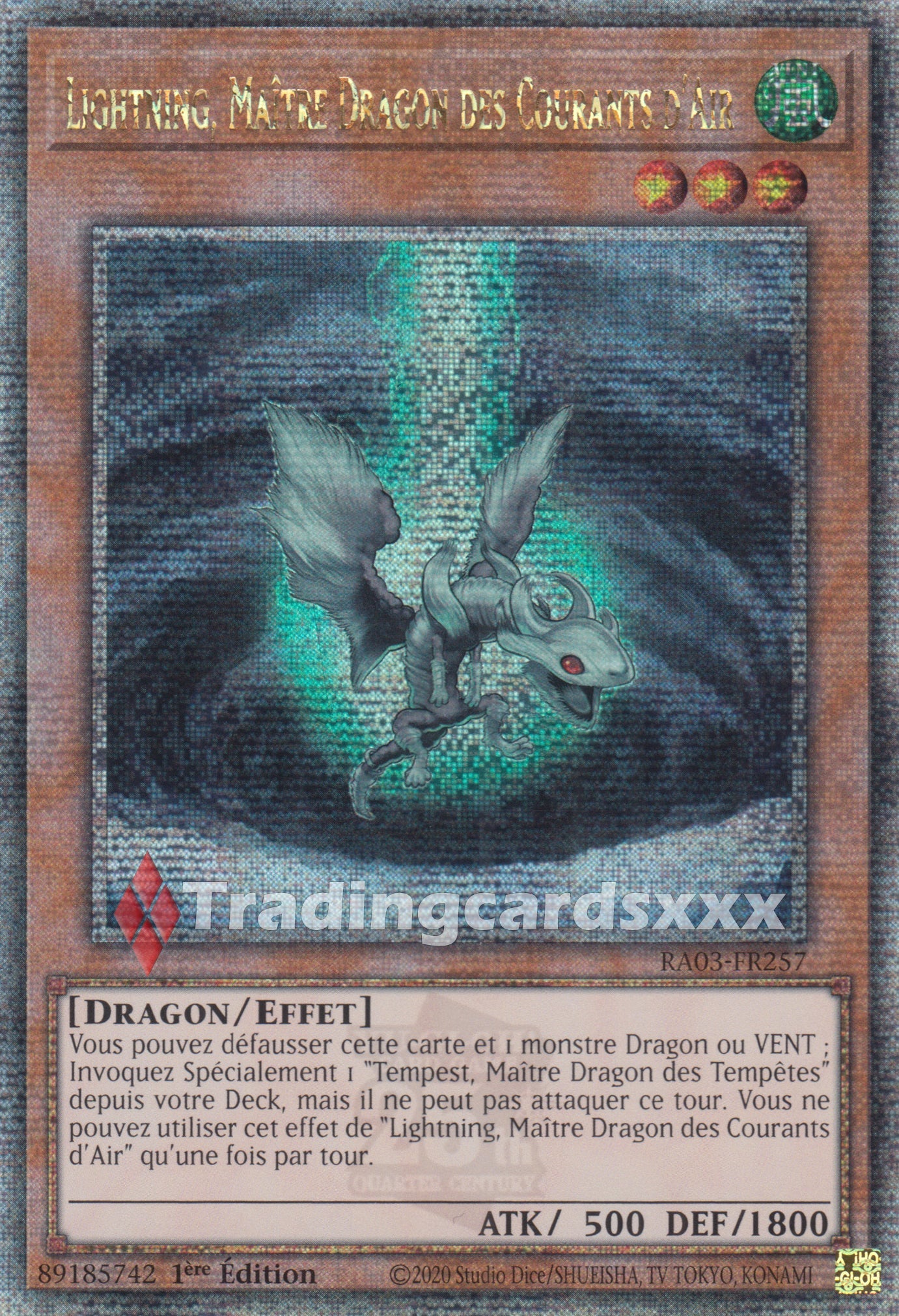 Yu-Gi-Oh! Lightning, Maître Dragon des Courants d'Air : RA03-FR257
