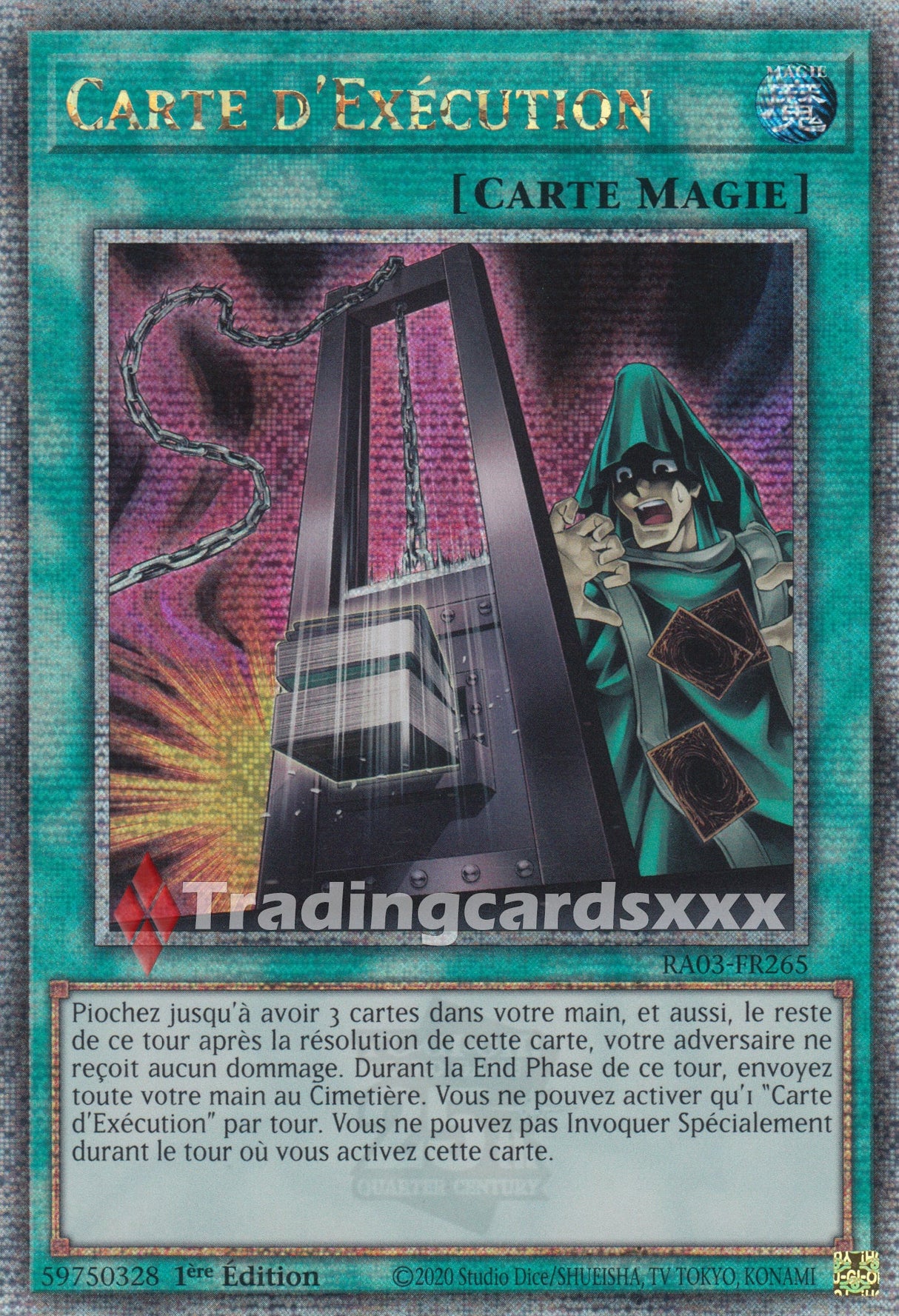 Yu-Gi-Oh! Carte d'Exécution : RA03-FR265