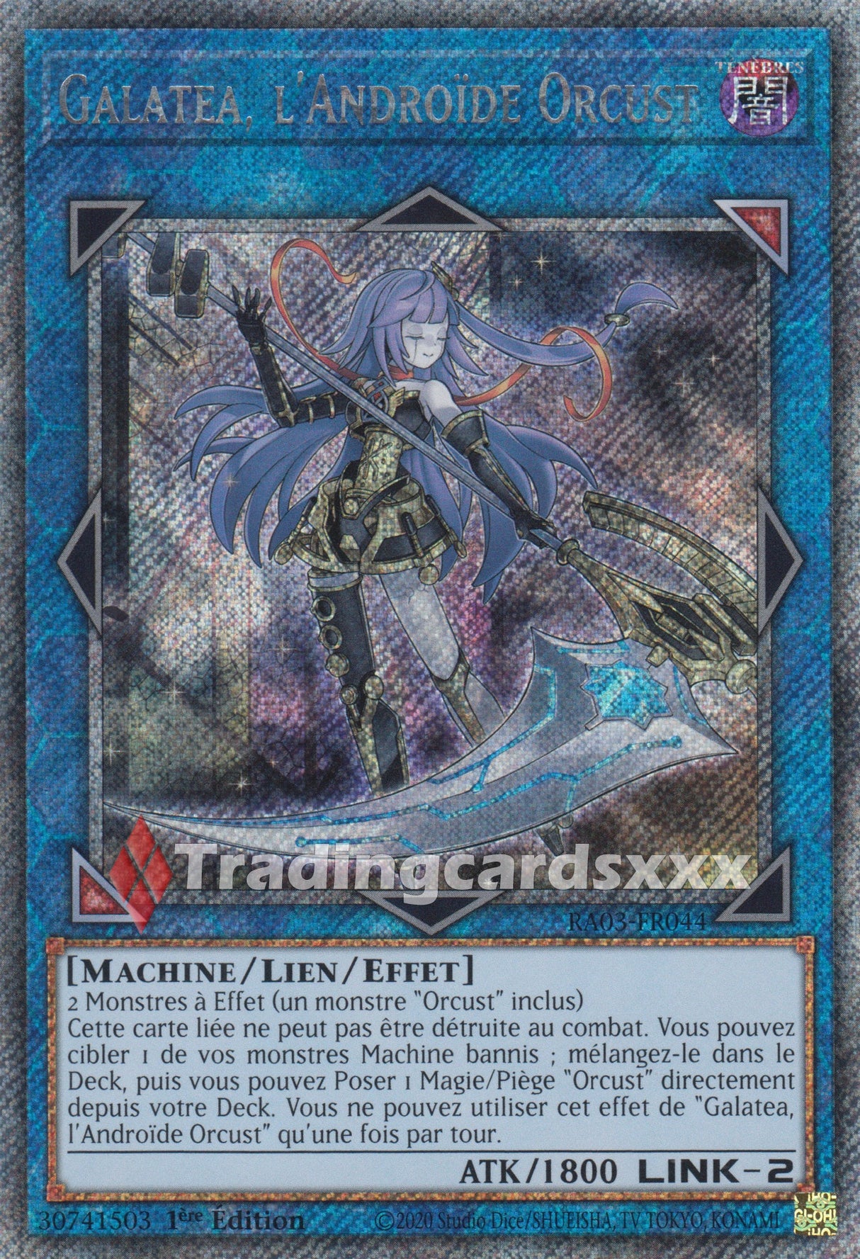 Yu-Gi-Oh! Galatea, l'Androïde Orcust : RA03-FR044