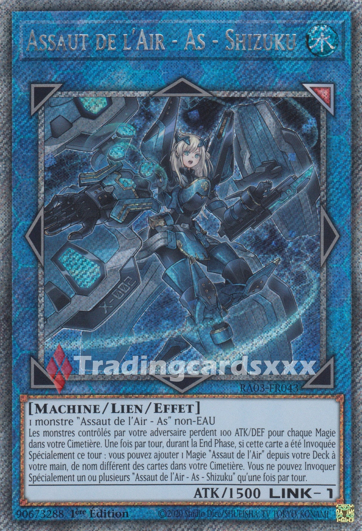 Yu-Gi-Oh! Assaut de l'Air - As - Shizuku : RA03-FR043