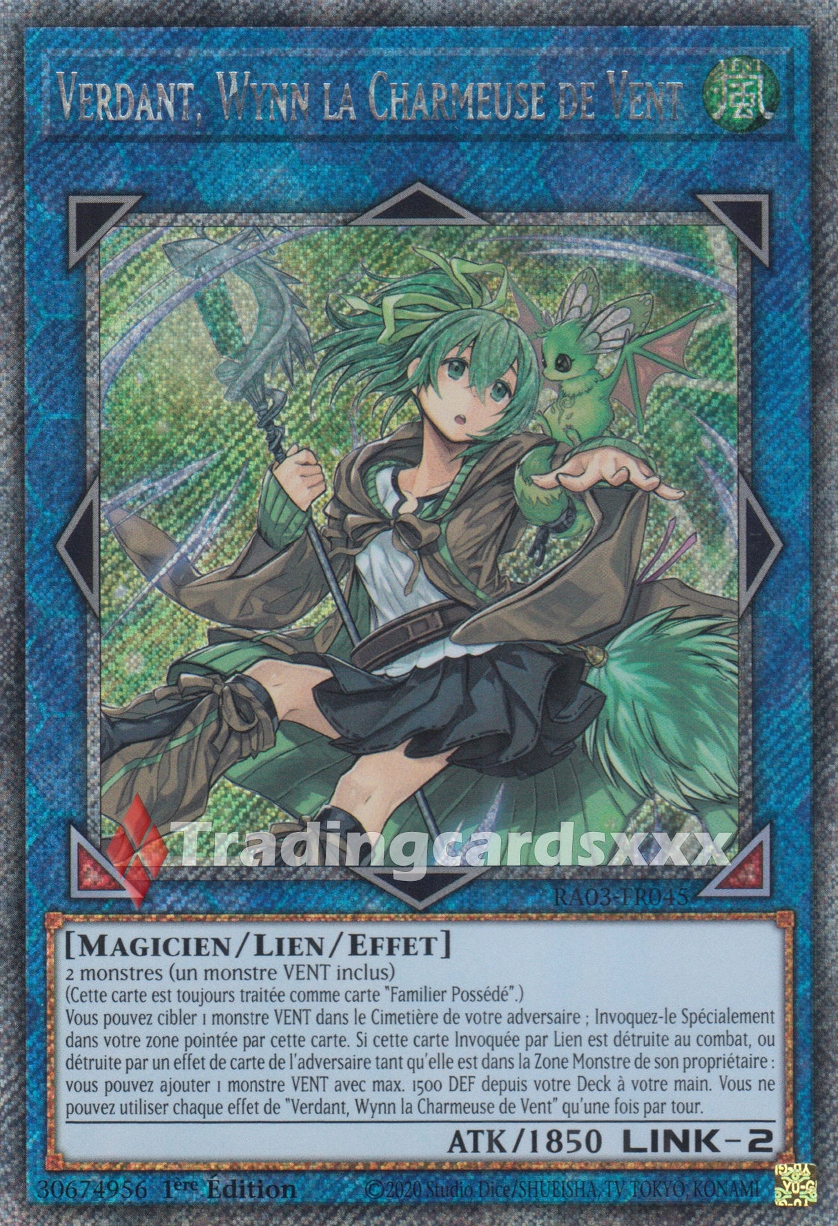 Yu-Gi-Oh! Verdant, Wynn la Charmeuse de Vent : RA03-FR045