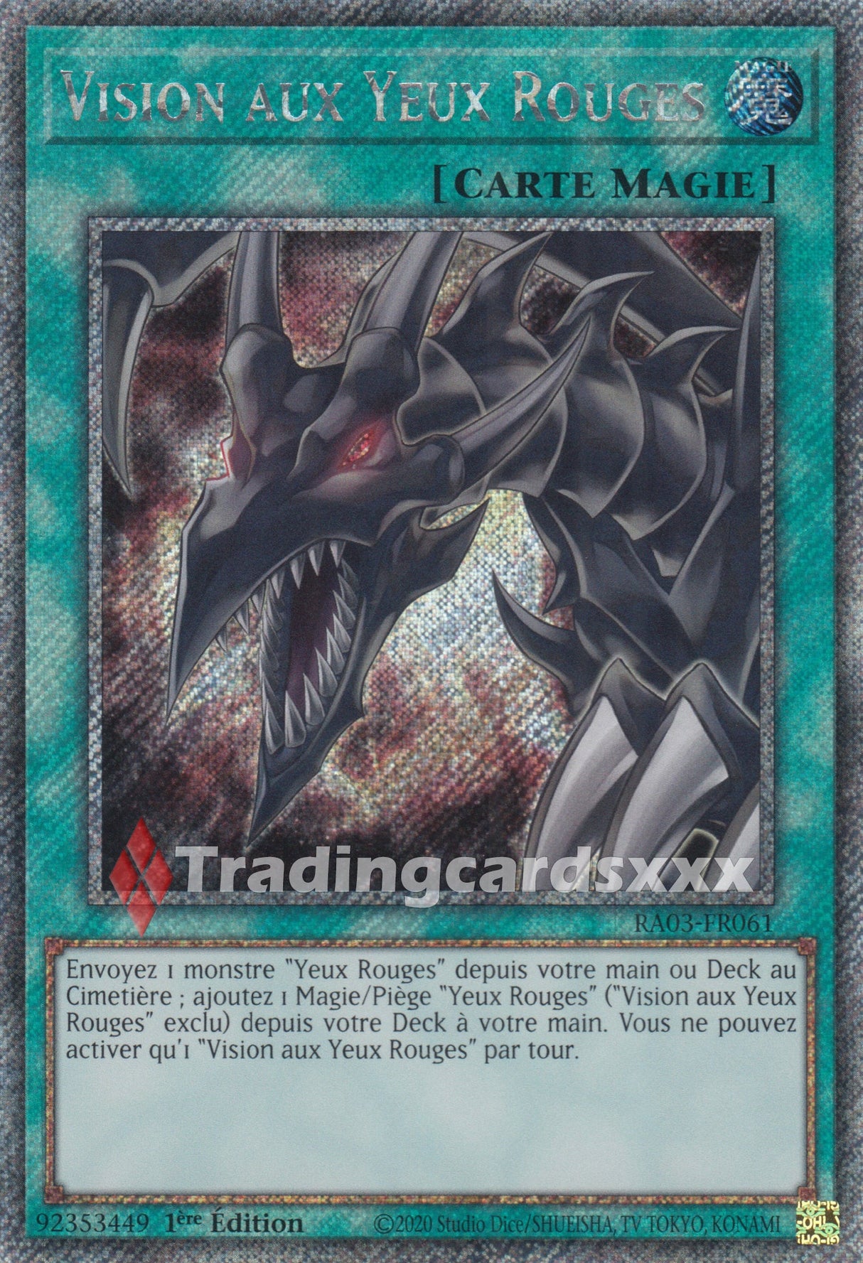 Yu-Gi-Oh! Vision aux Yeux Rouges : RA03-FR061