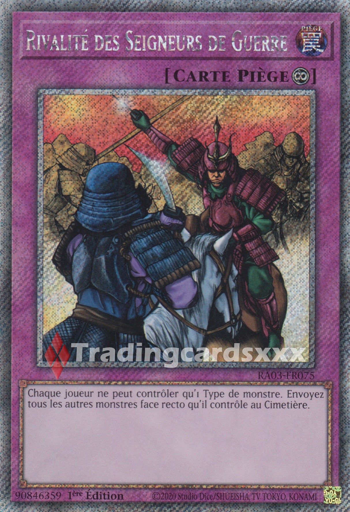Yu-Gi-Oh! Rivalité des Seigneurs de Guerre : RA03-FR075