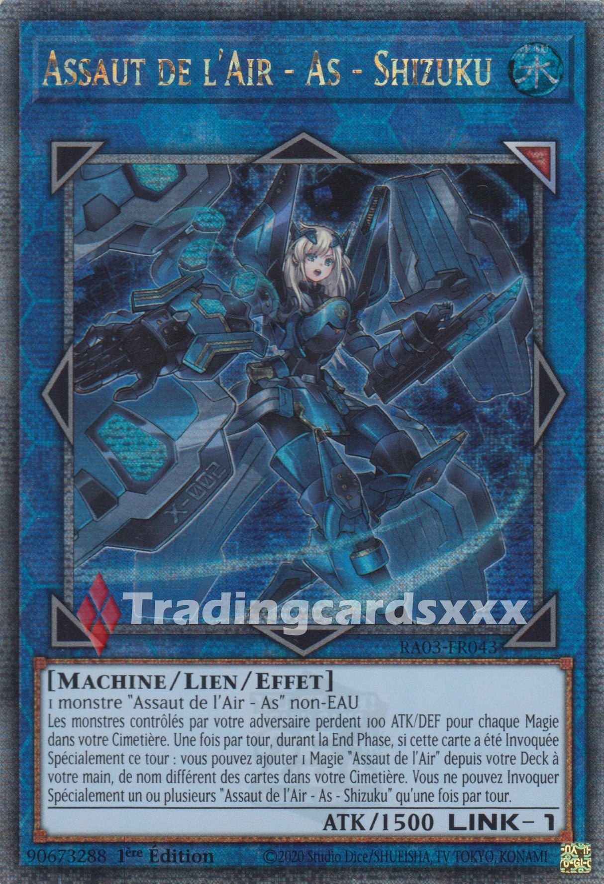 Yu-Gi-Oh! Assaut de l'Air - As - Shizuku : RA03-FR043