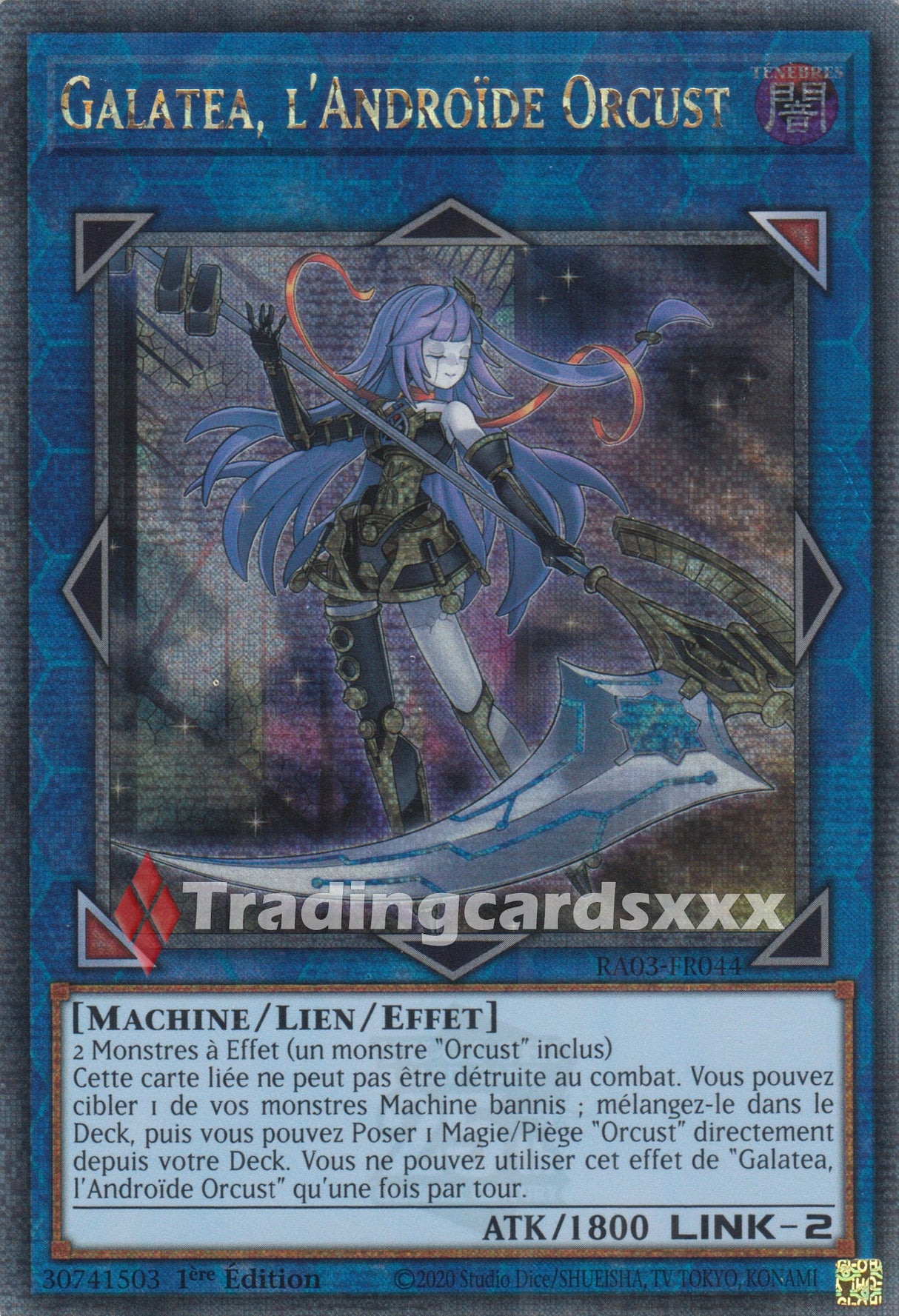 Yu-Gi-Oh! Galatea, l'Androïde Orcust : RA03-FR044