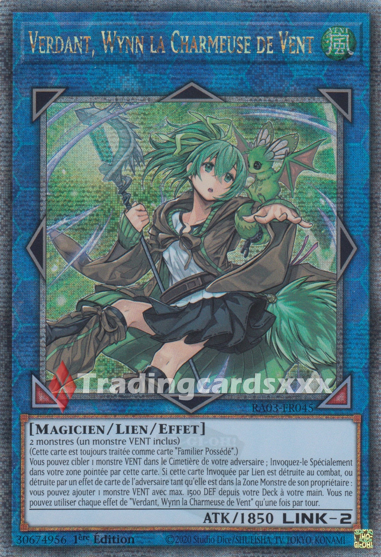 Yu-Gi-Oh! Verdant, Wynn la Charmeuse de Vent : RA03-FR045