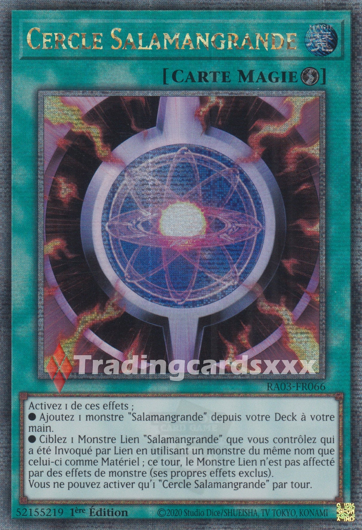 Yu-Gi-Oh! Cercle Salamangrande : RA03-FR066