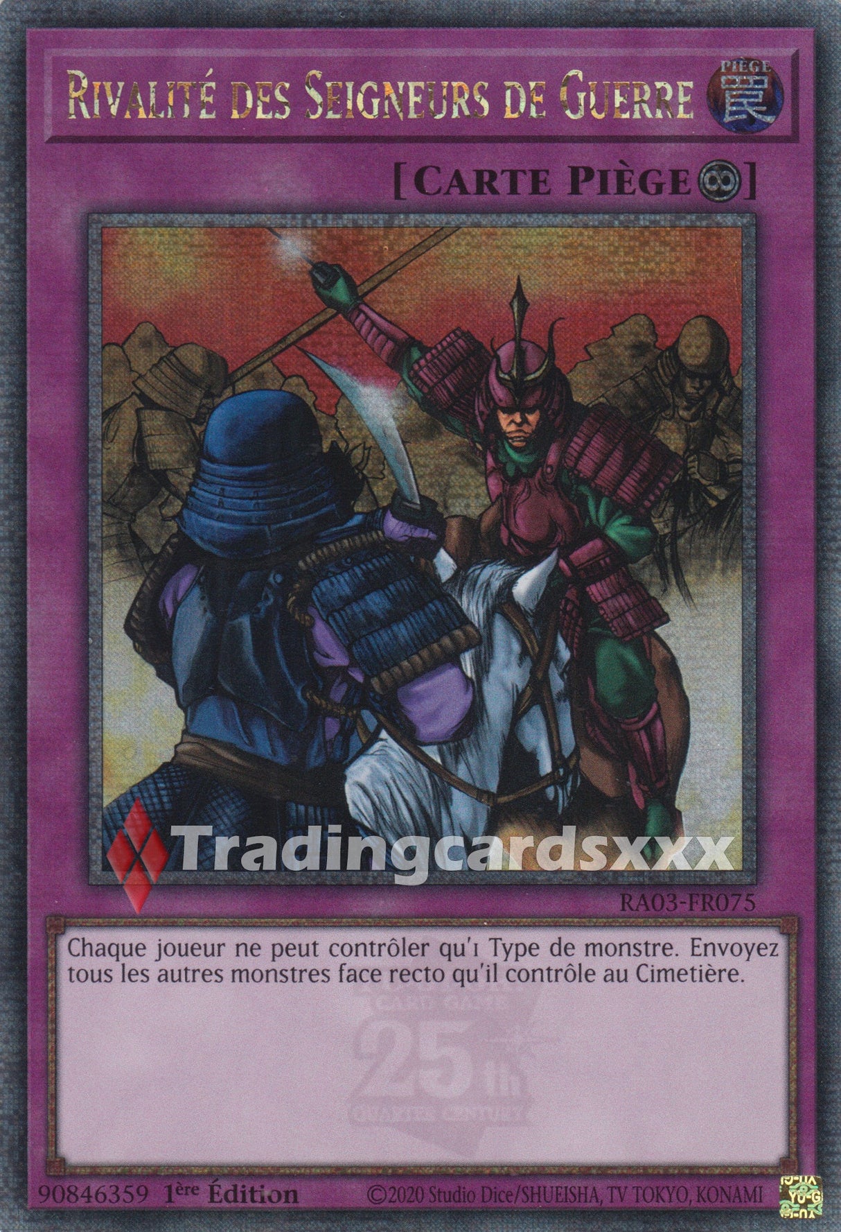 Yu-Gi-Oh! Rivalité des Seigneurs de Guerre : RA03-FR075
