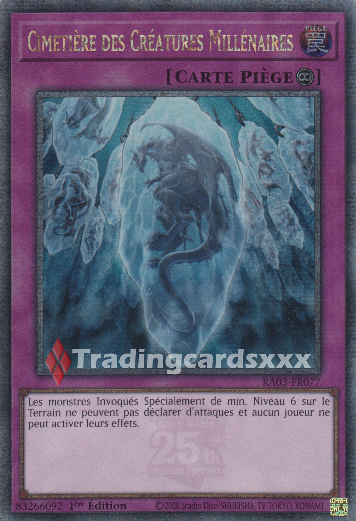 Yu-Gi-Oh! Cimetière des Créatures Millénaires : RA03-FR077