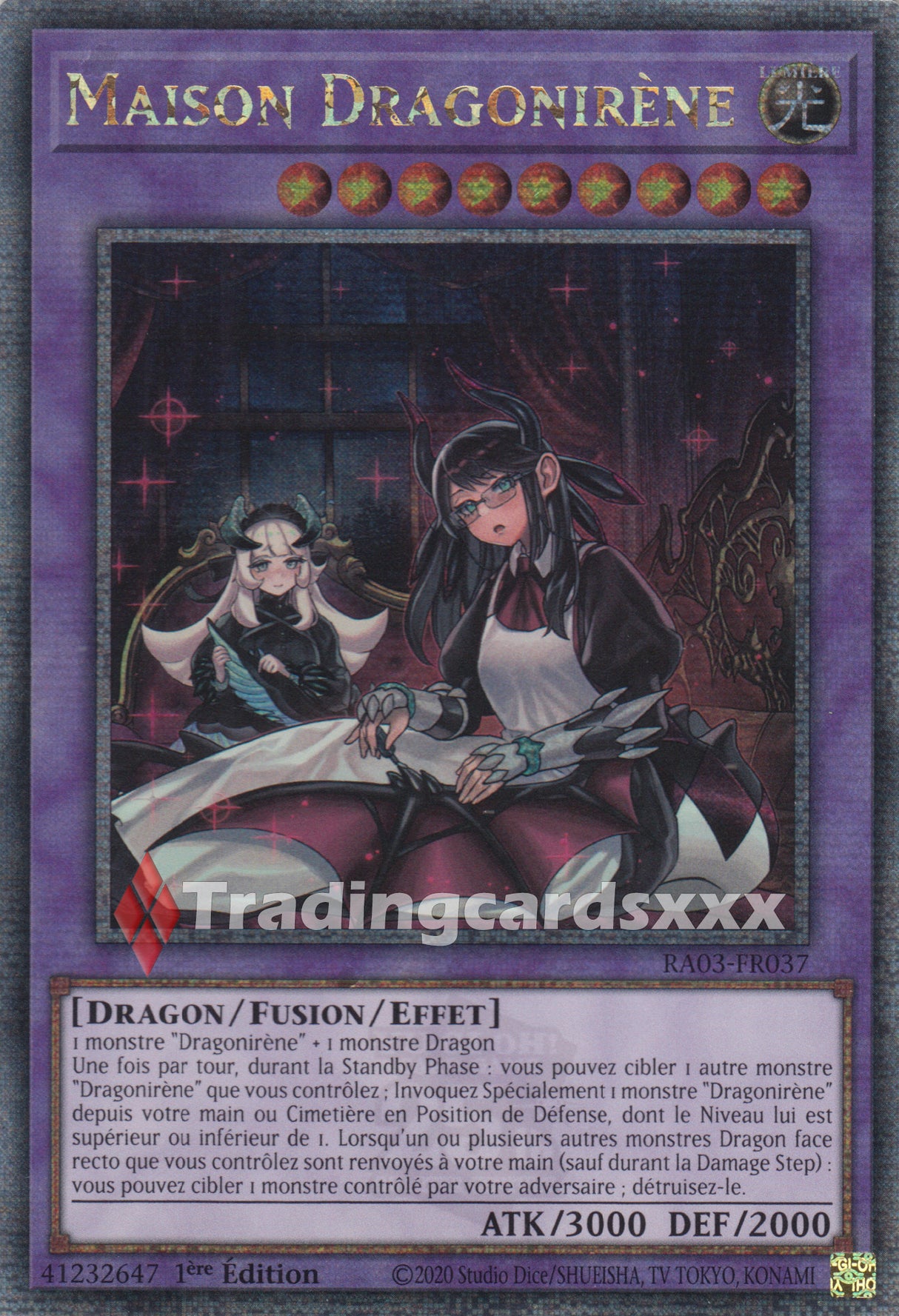 Yu-Gi-Oh! Maison Dragonirène : RA03-FR037 - QCSE
