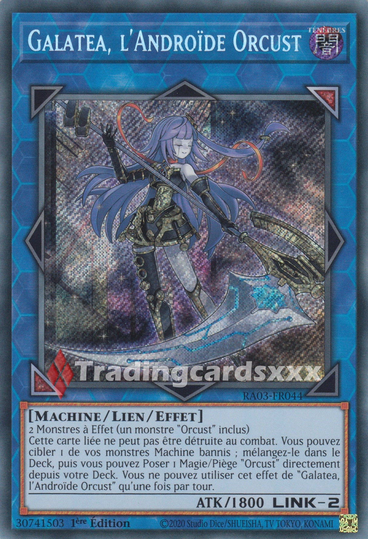 Yu-Gi-Oh! Galatea, l'Androïde Orcust : RA03-FR044