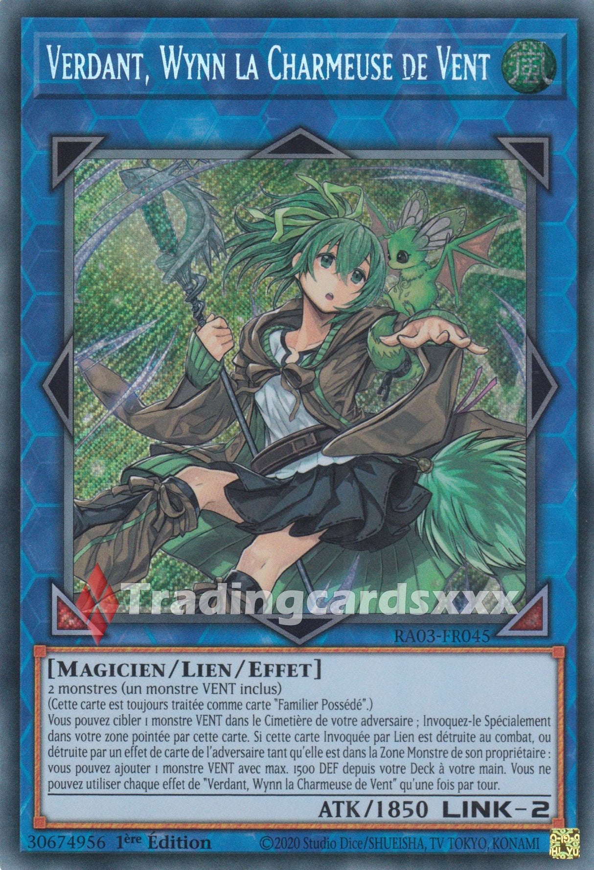 Yu-Gi-Oh! Verdant, Wynn la Charmeuse de Vent : RA03-FR045