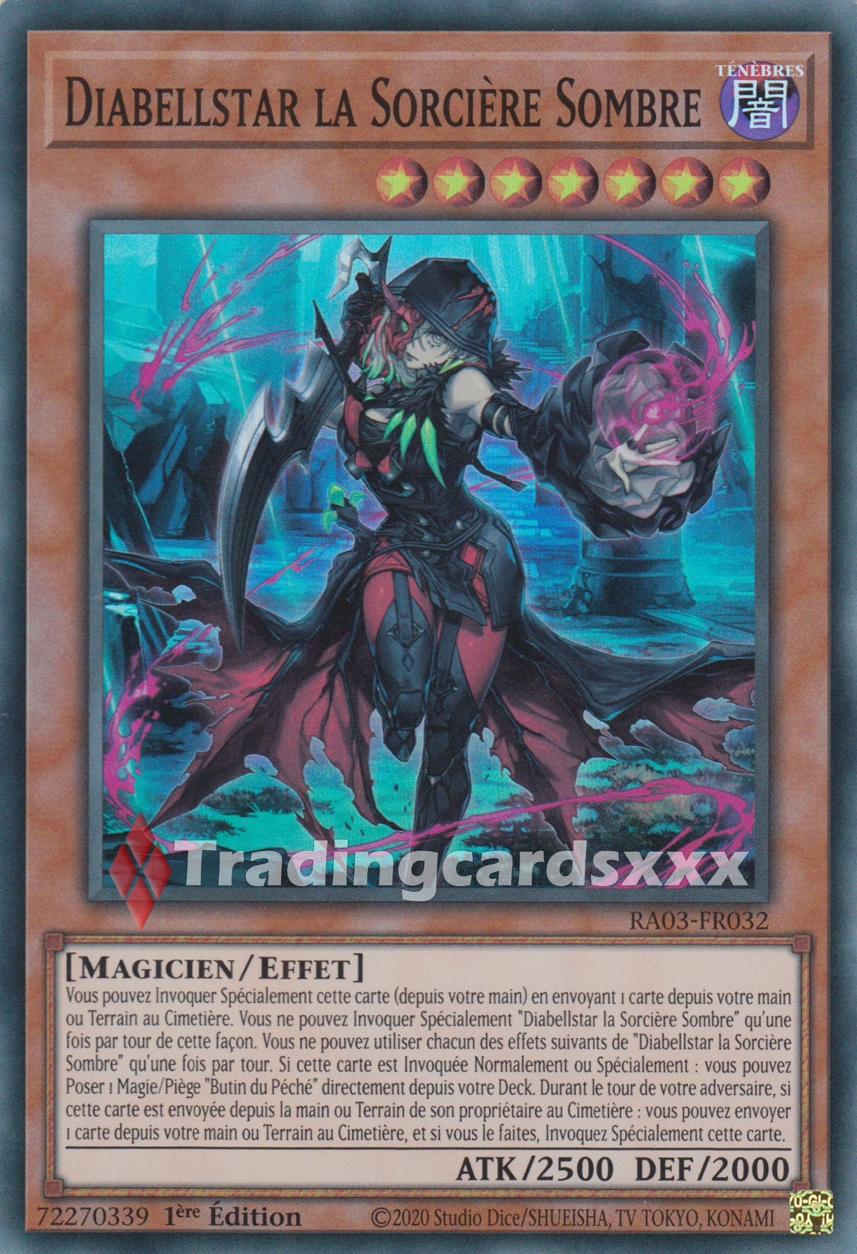 Yu-Gi-Oh! Diabellstar la Sorcière Sombre : RA03-FR032