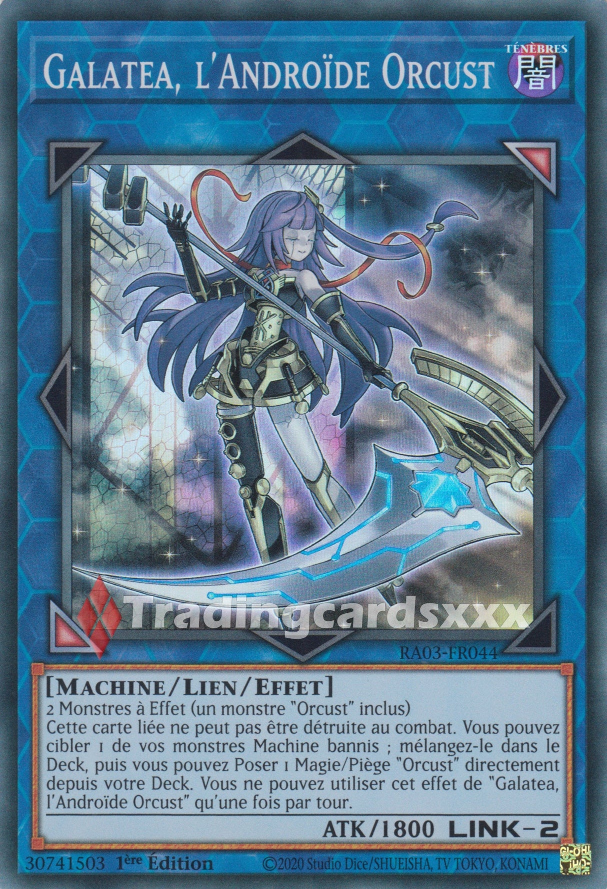 Yu-Gi-Oh! Galatea, l'Androïde Orcust : RA03-FR044