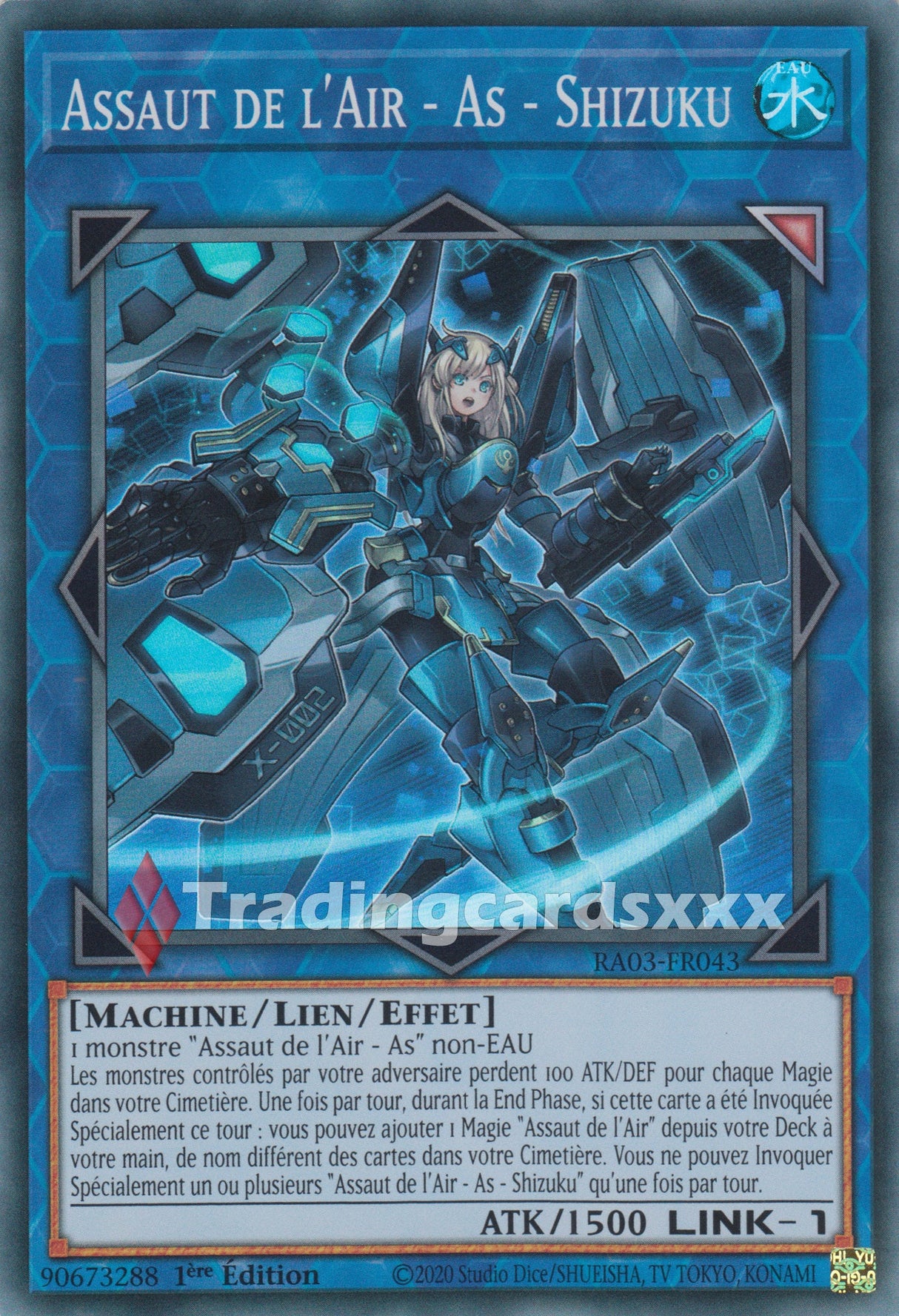 Yu-Gi-Oh! Assaut de l'Air - As - Shizuku : RA03-FR043