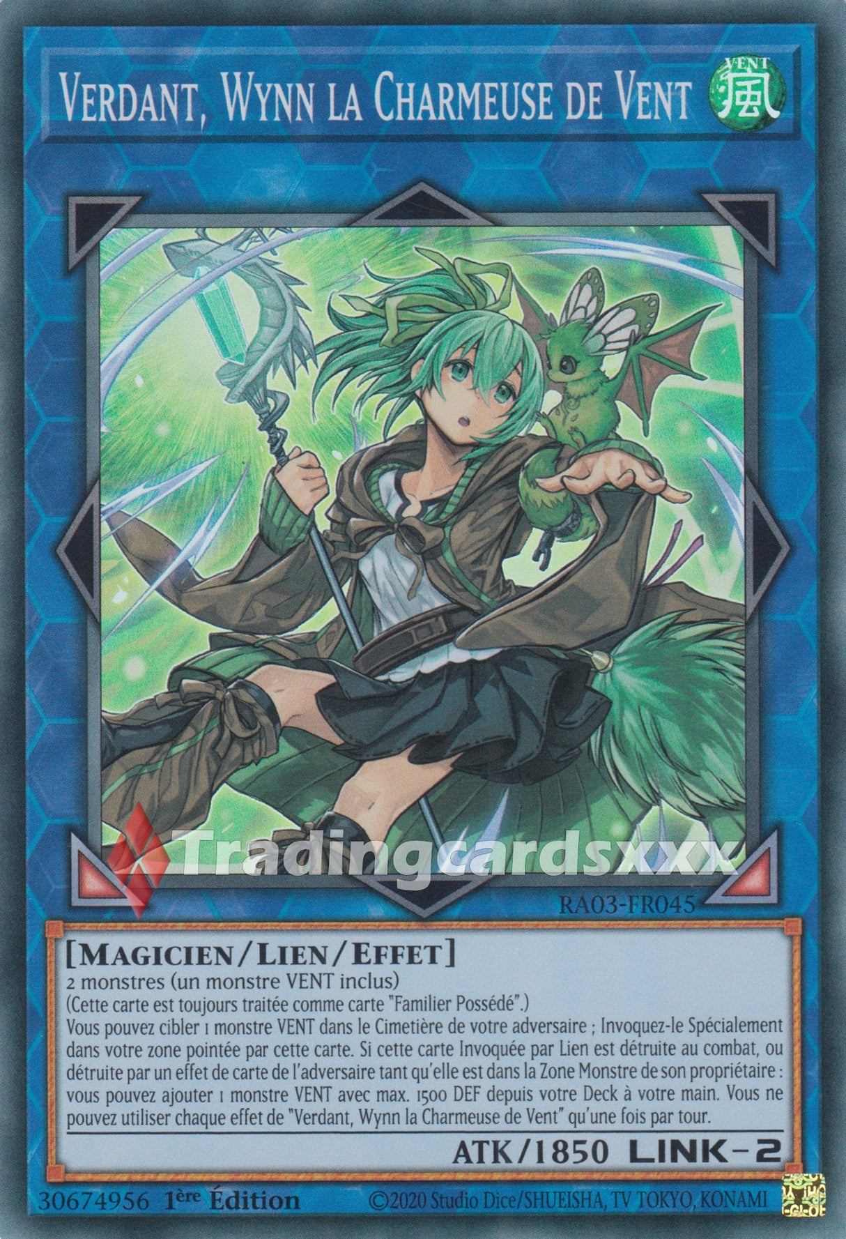 Yu-Gi-Oh! Verdant, Wynn la Charmeuse de Vent : RA03-FR045