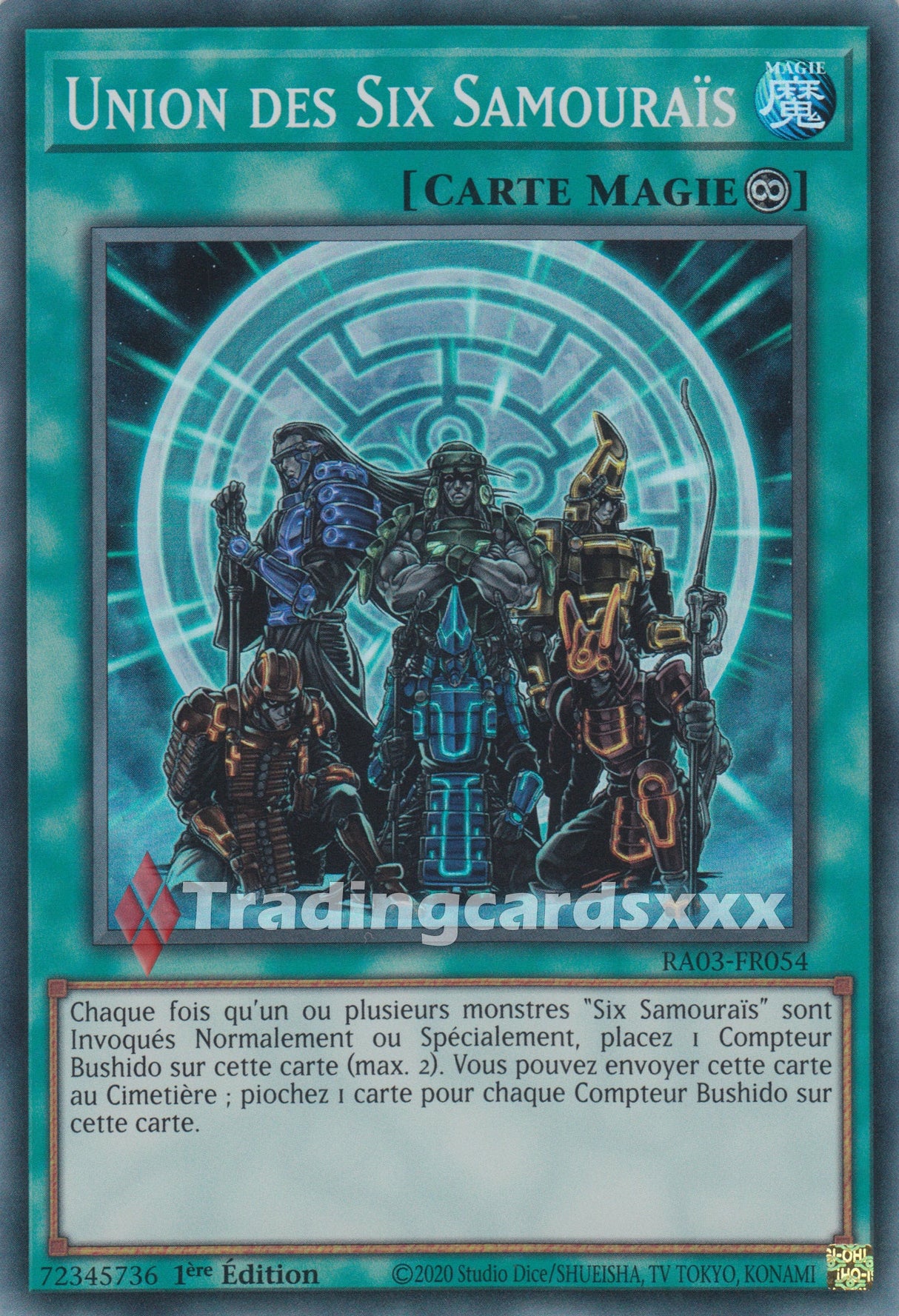 Yu-Gi-Oh! Union des Six Samouraïs : RA03-FR054