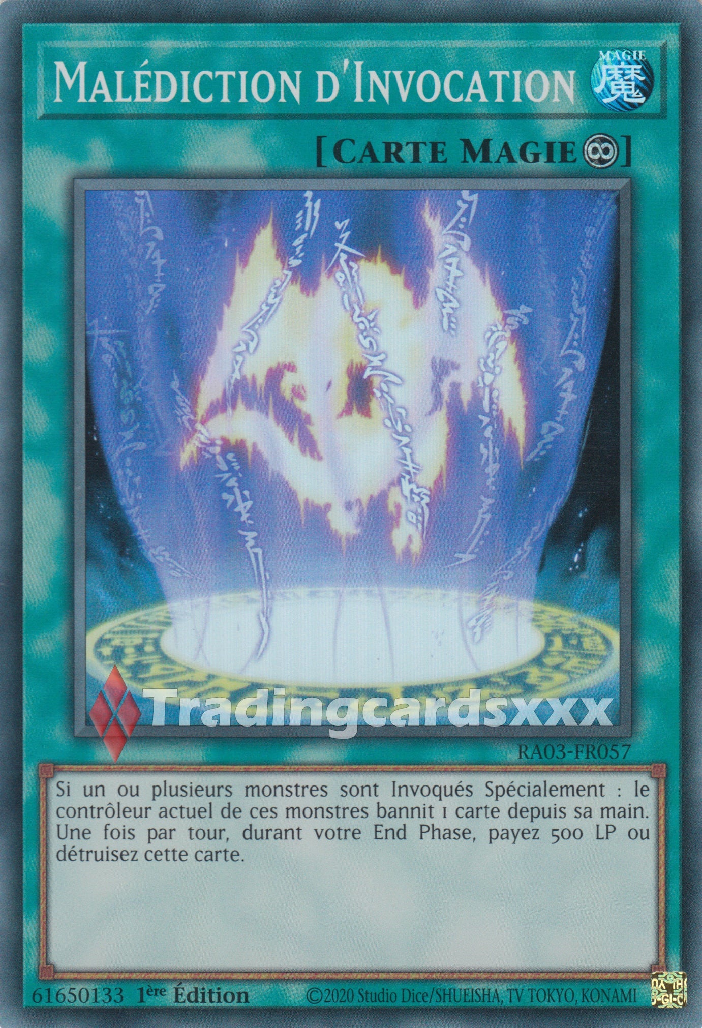 Yu-Gi-Oh! Malédiction d'Invocation : RA03-FR057
