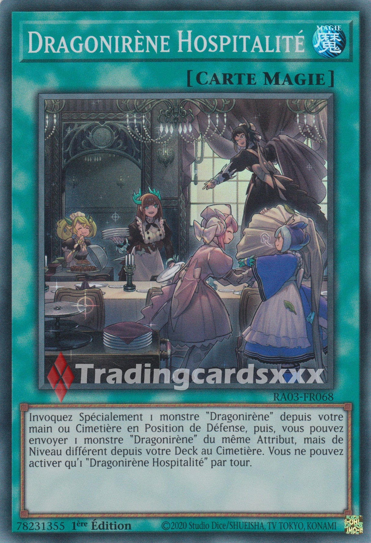 Yu-Gi-Oh! Dragonirène Hospitalité : RA03-FR068