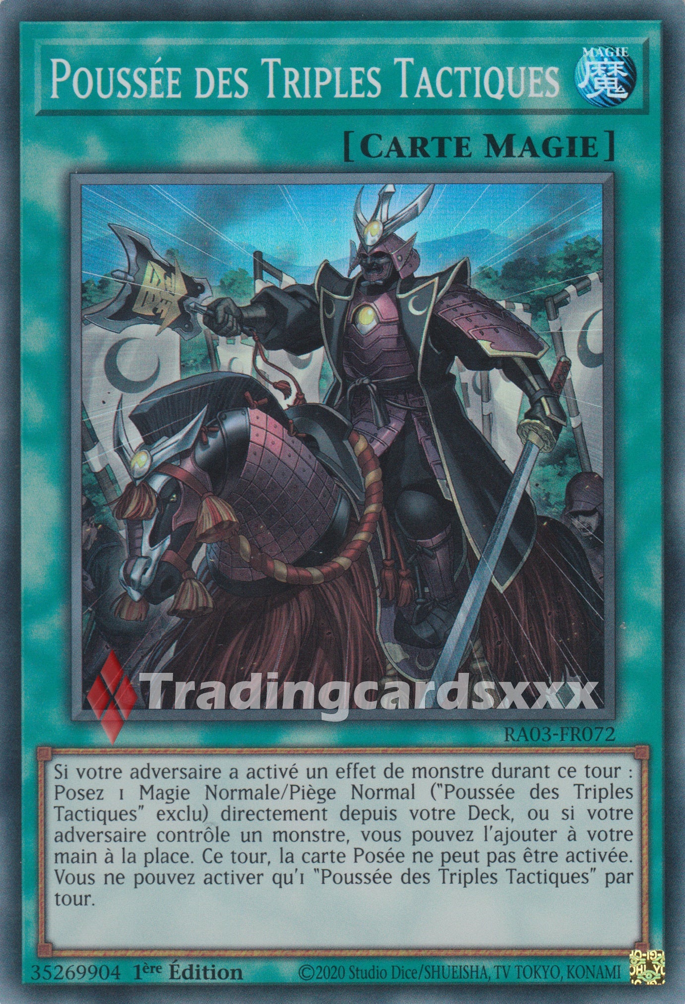 Yu-Gi-Oh! Poussée des Triples Tactiques : RA03-FR072