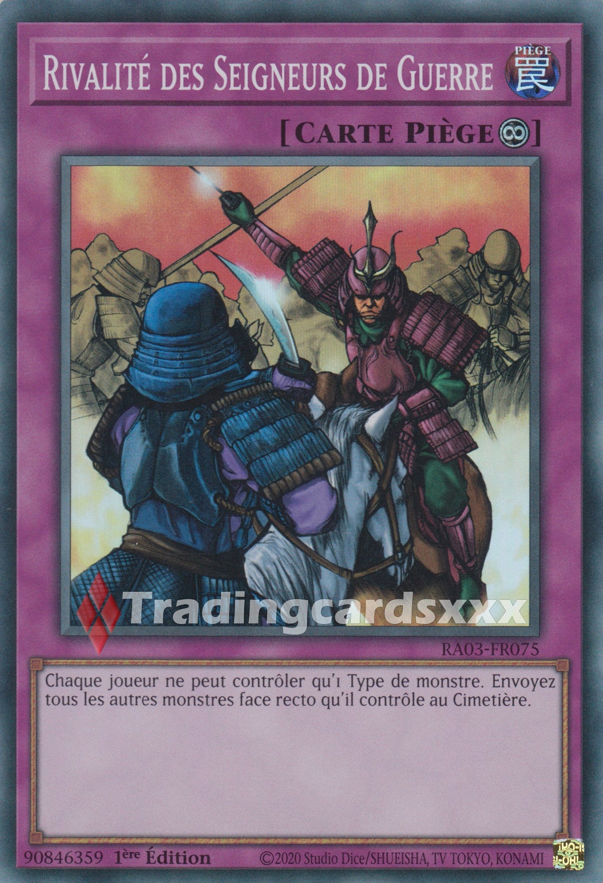 Yu-Gi-Oh! Rivalité des Seigneurs de Guerre : RA03-FR075