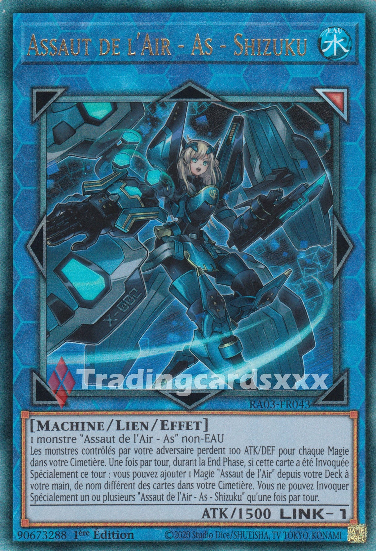 Yu-Gi-Oh! Assaut de l'Air - As - Shizuku : RA03-FR043